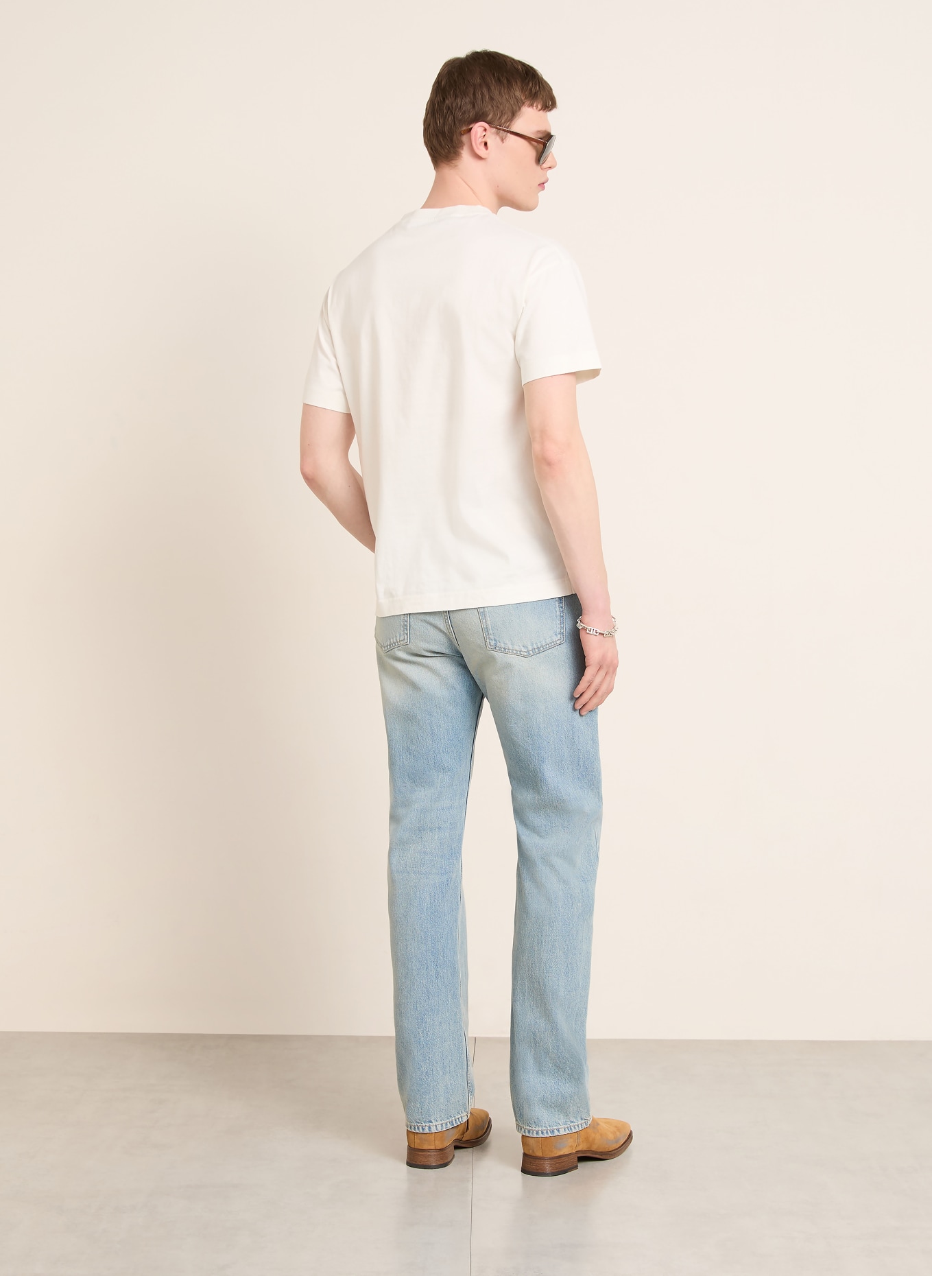 Palm Angels T-shirt: CRÈME