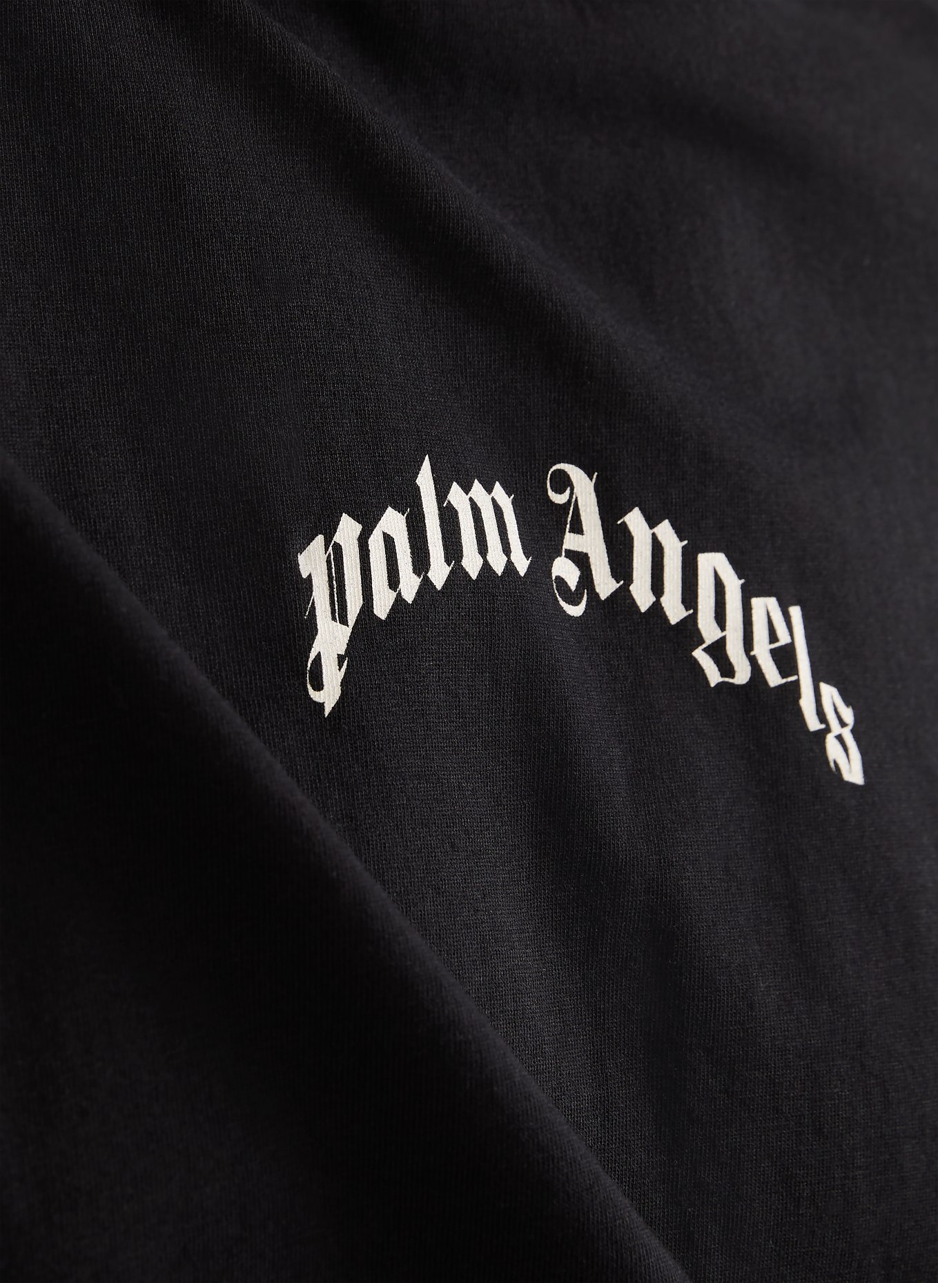 Palm Angels T-shirt: ZWART