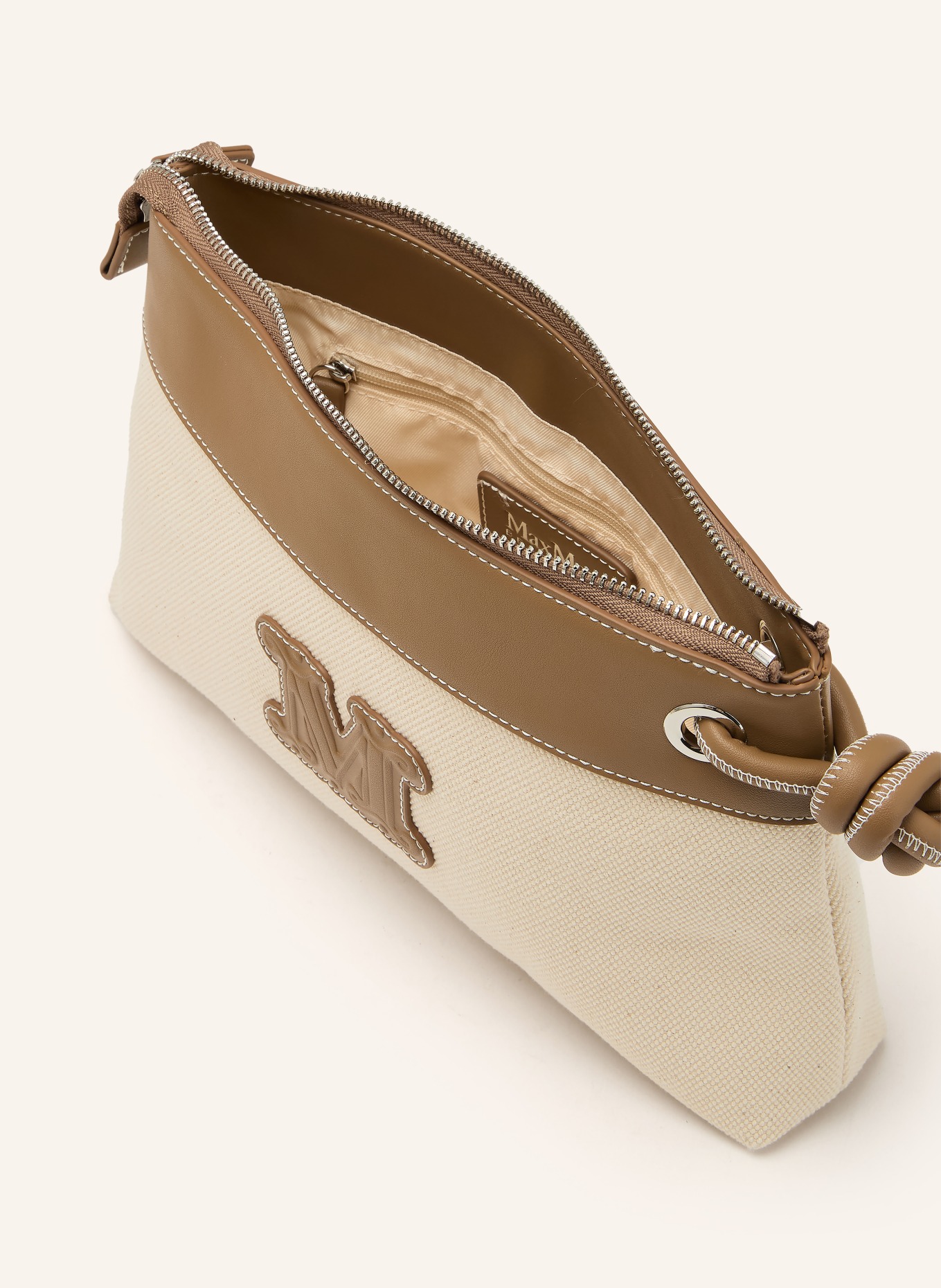 Max Mara BEACHWEAR FRISIA beach bag: BEIGE / BROWN