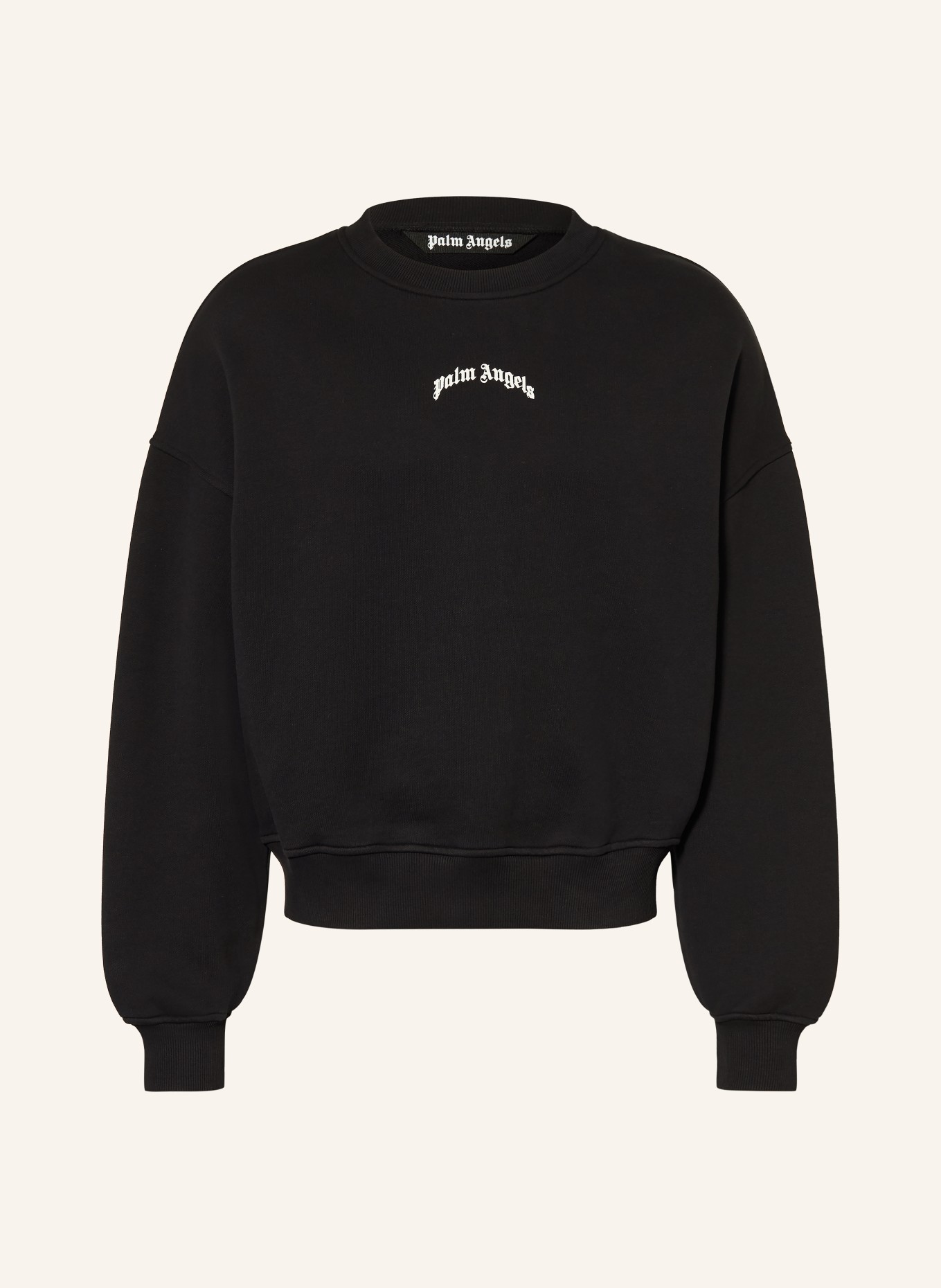Palm Angels Sweatshirt: ZWART