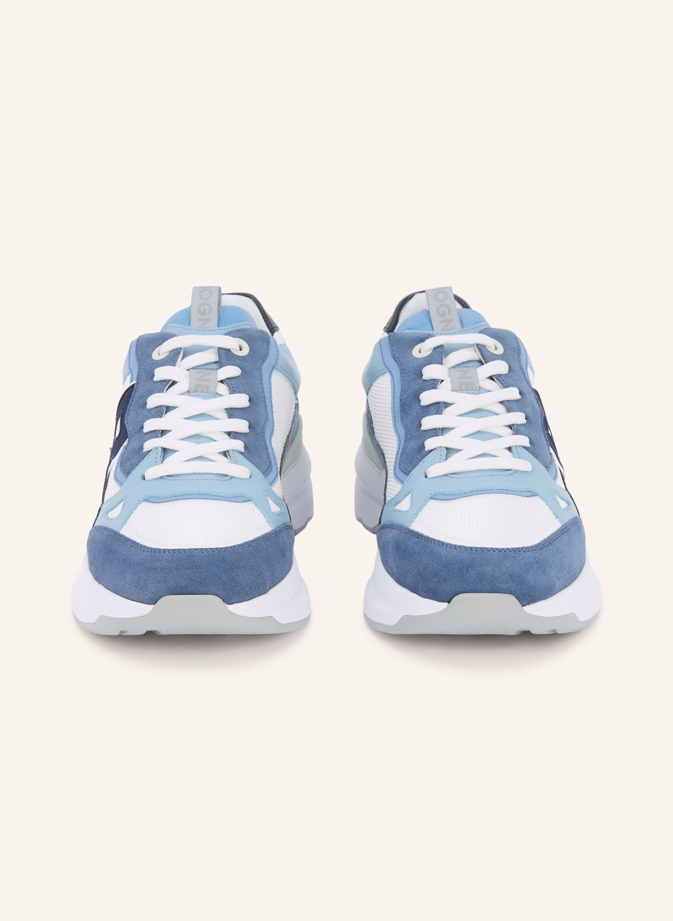 BOGNER Sneaker CTP25: BLAU / HELLBLAU / WEISS
