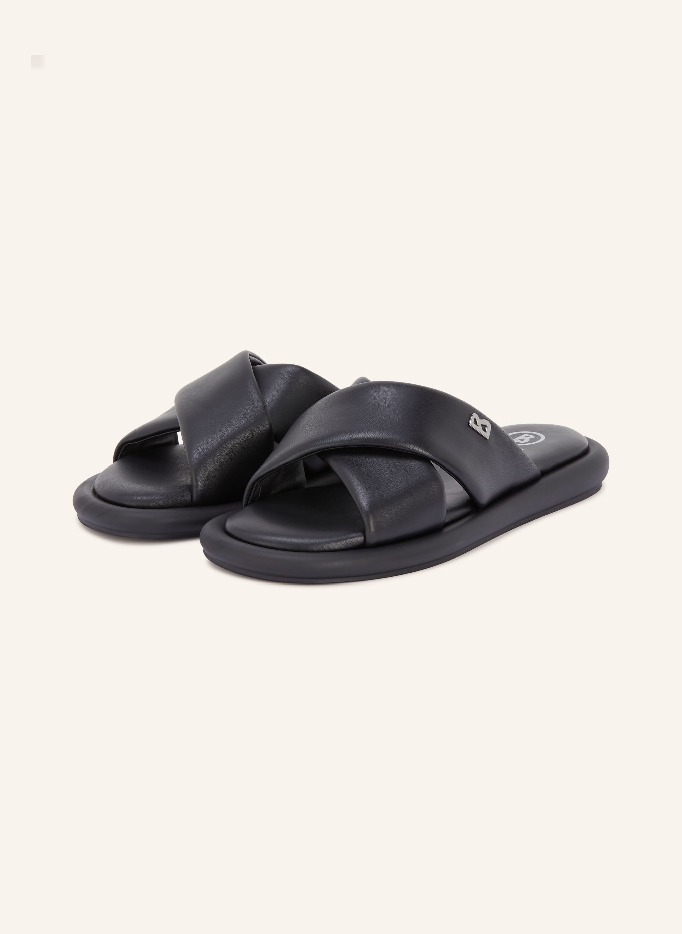 BOGNER PORTOFINO Mules: BLACK