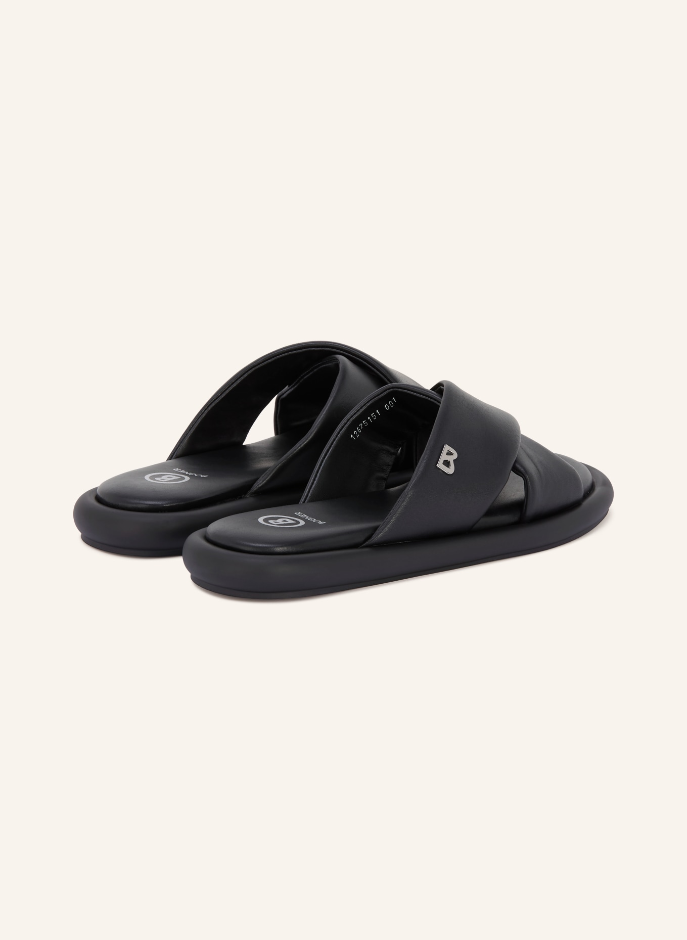 BOGNER PORTOFINO Mules: BLACK