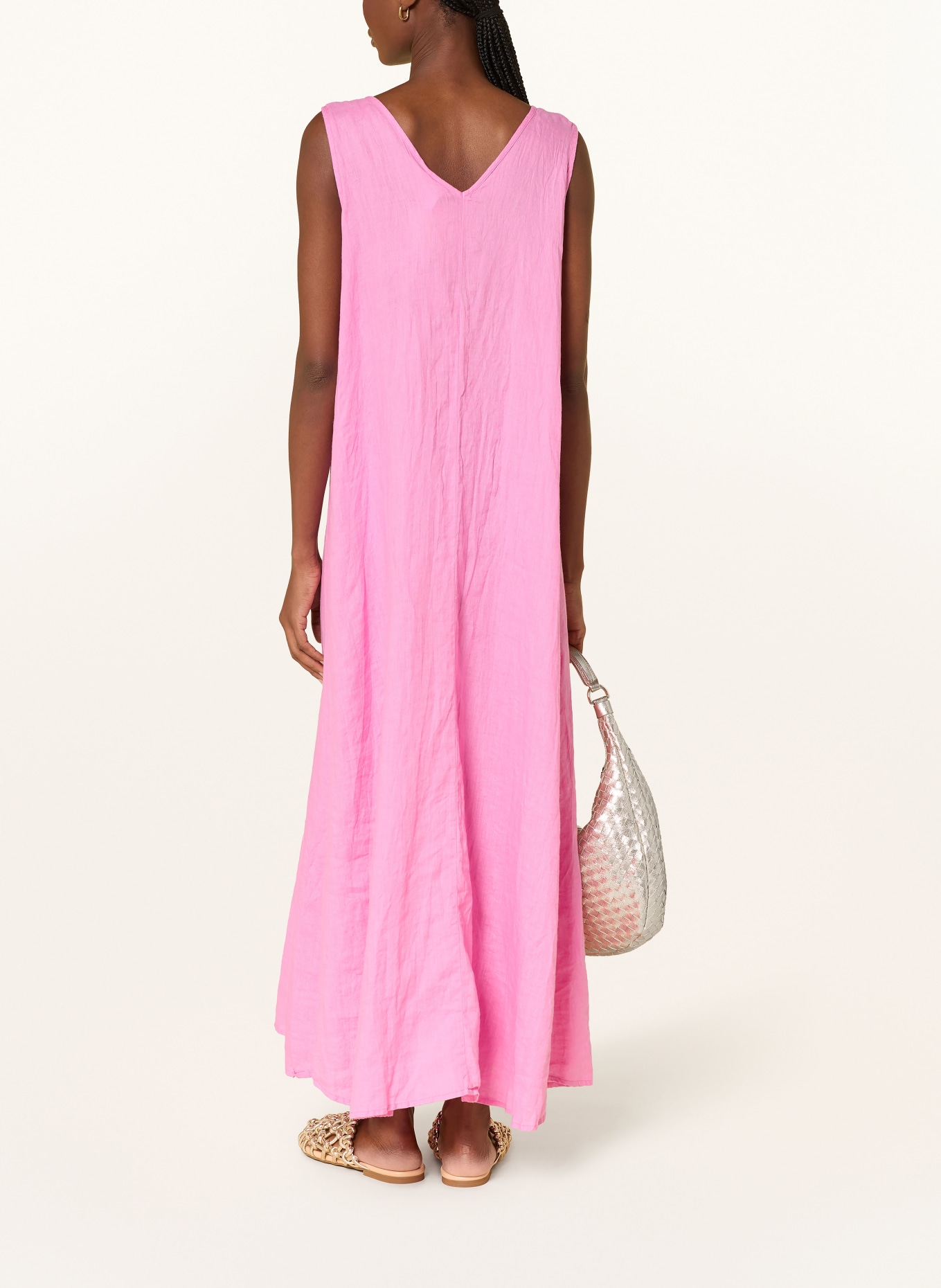 TONNO & PANNA Linen dress: PINK