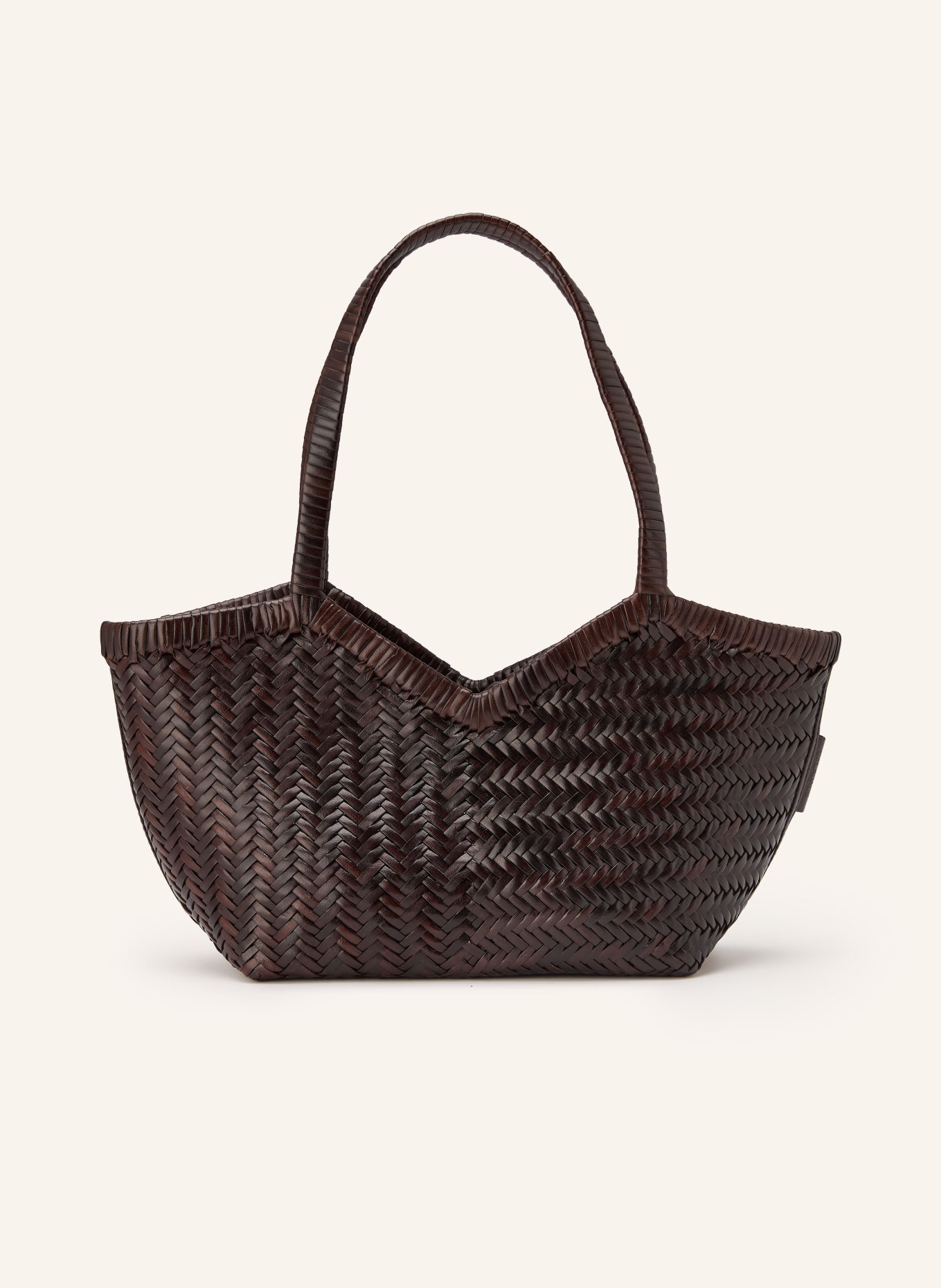 CALA JADE Shopper HUMI SMALL: DARK BROWN