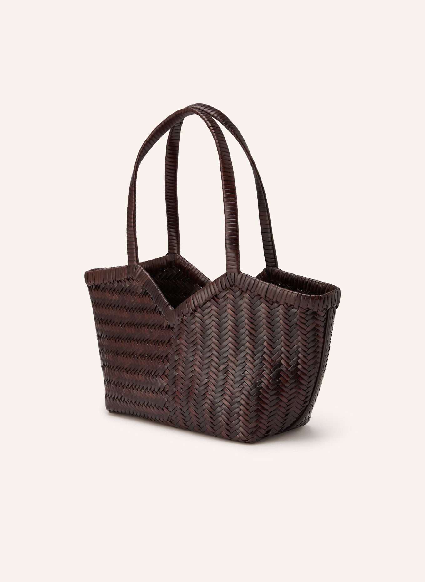 CALA JADE Shopper HUMI SMALL: DARK BROWN