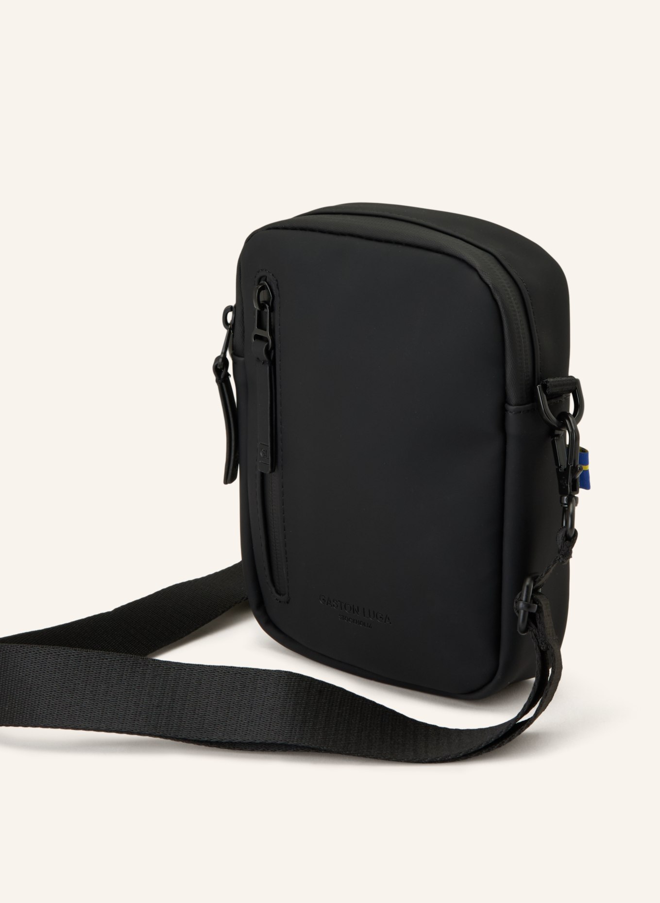 GASTON LUGA Schoudertas DÄSH VERTI: ZWART