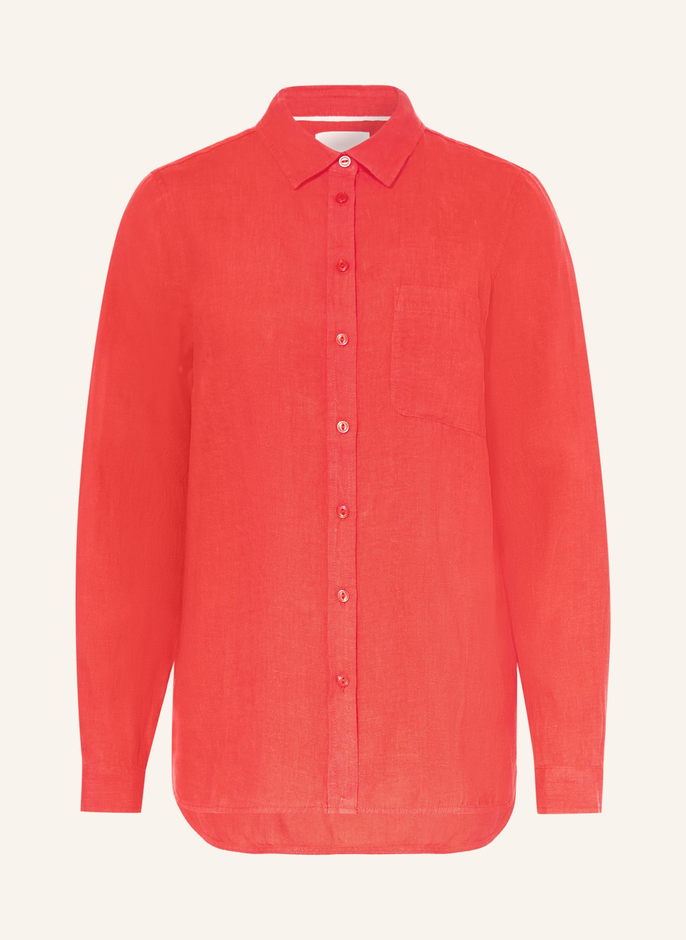 Part Two Overhemdblouse KIVASPW van linnen: ROOD