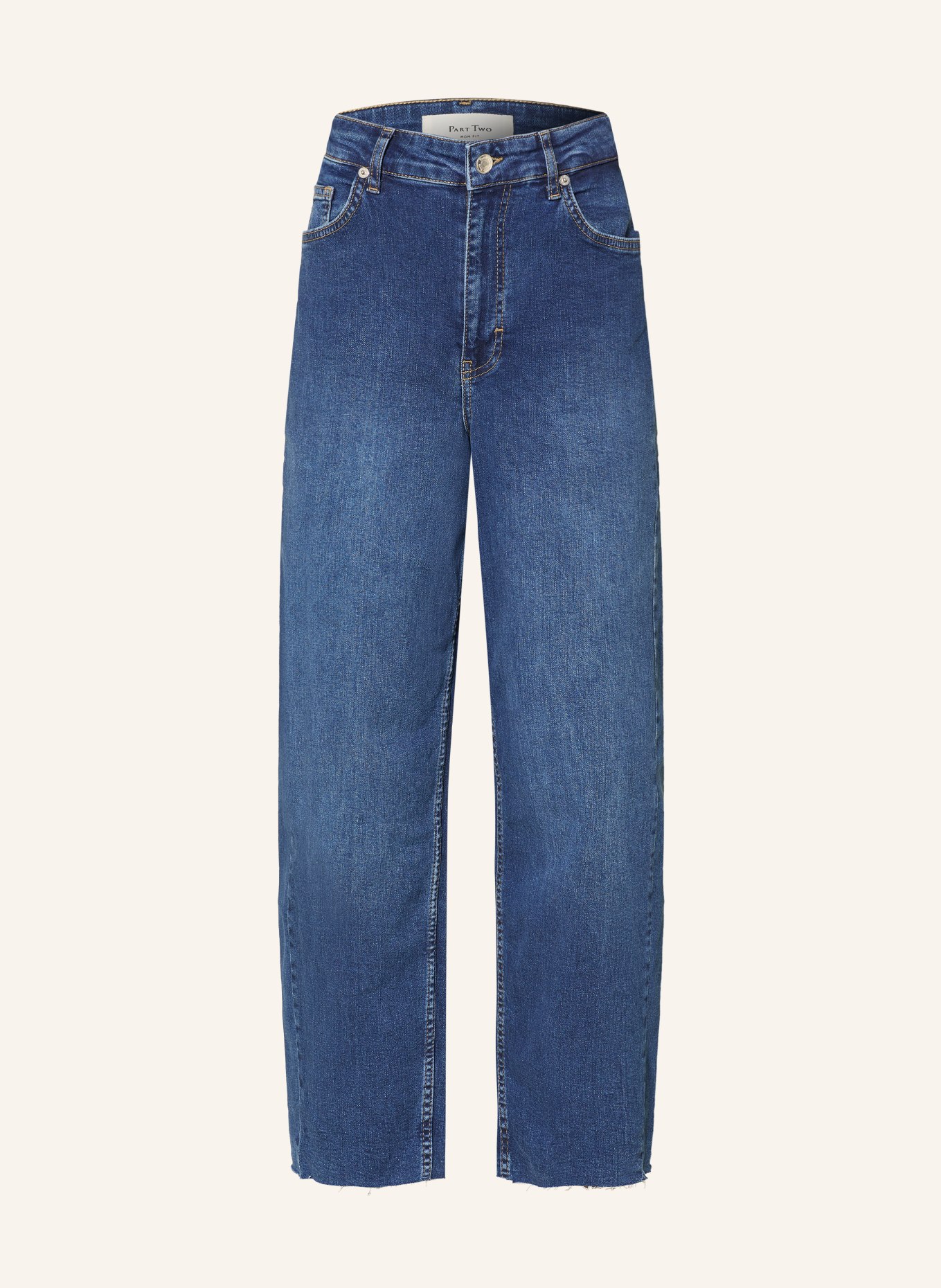 Part Two Barrel Jeans ADELENAPW: 300157 Medium Dark Blue Denim