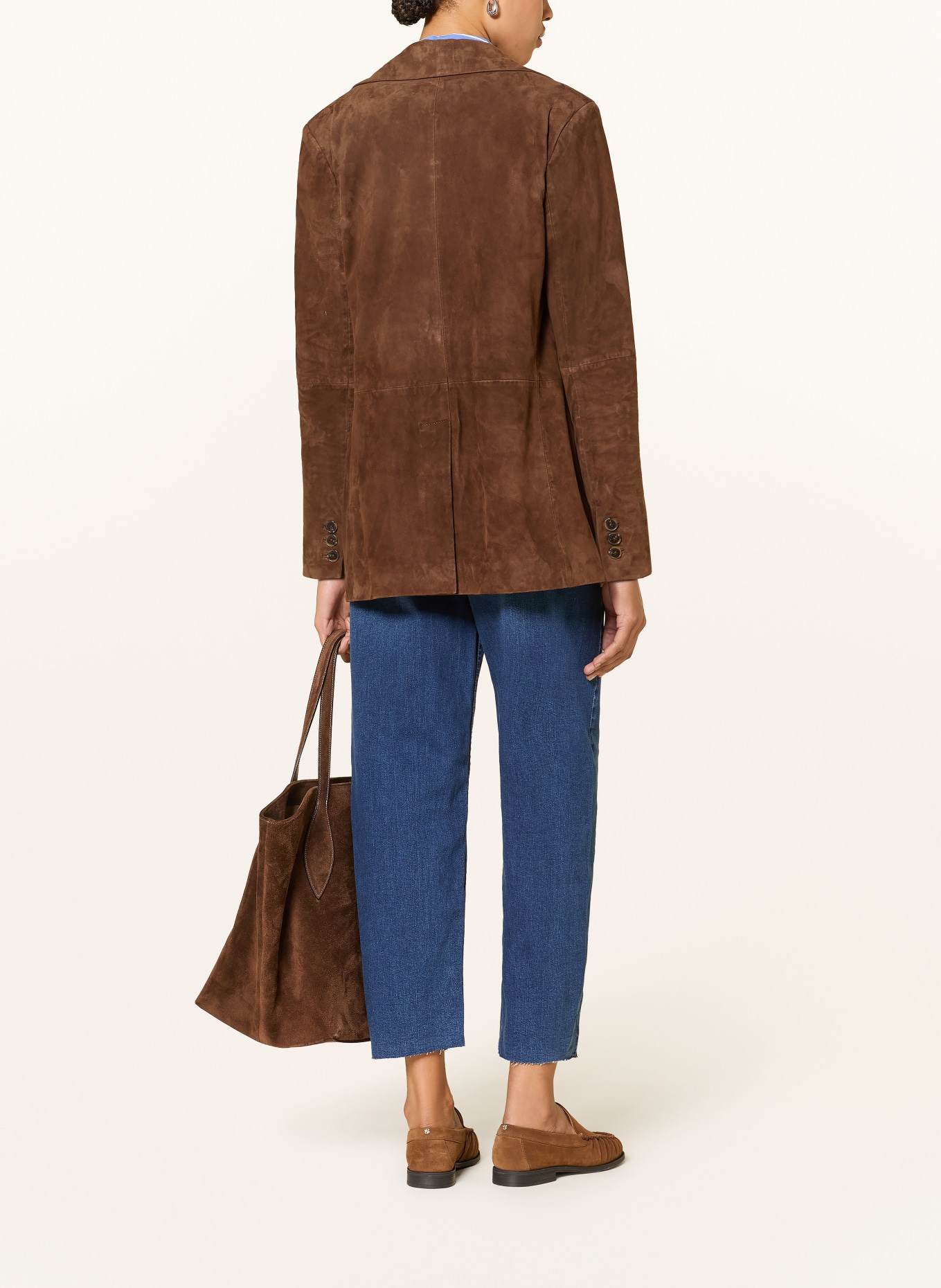 Part Two Barrel Jeans ADELENAPW: 300157 Medium Dark Blue Denim