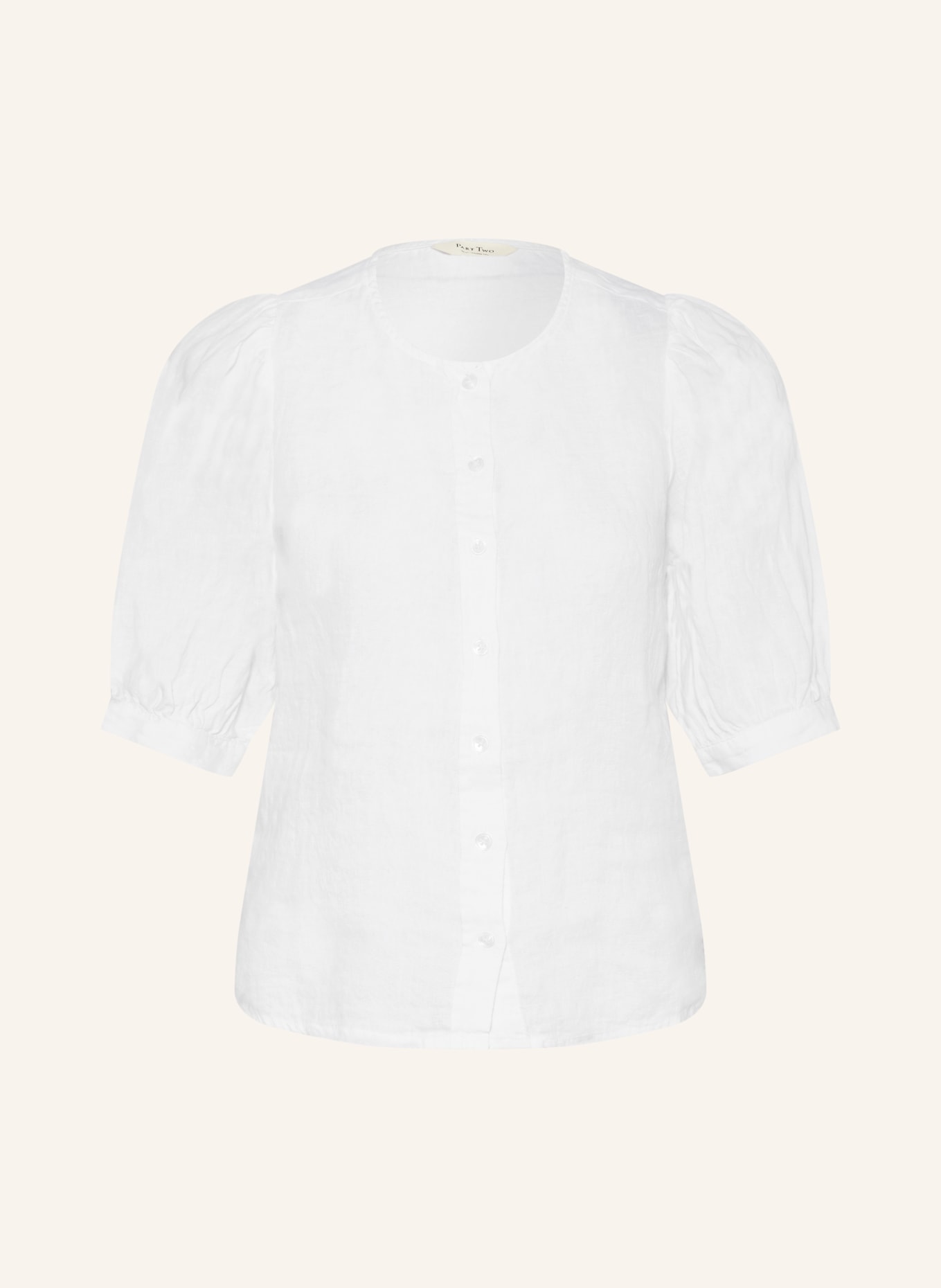 Part Two Linnen blouse AZRAPW: WIT