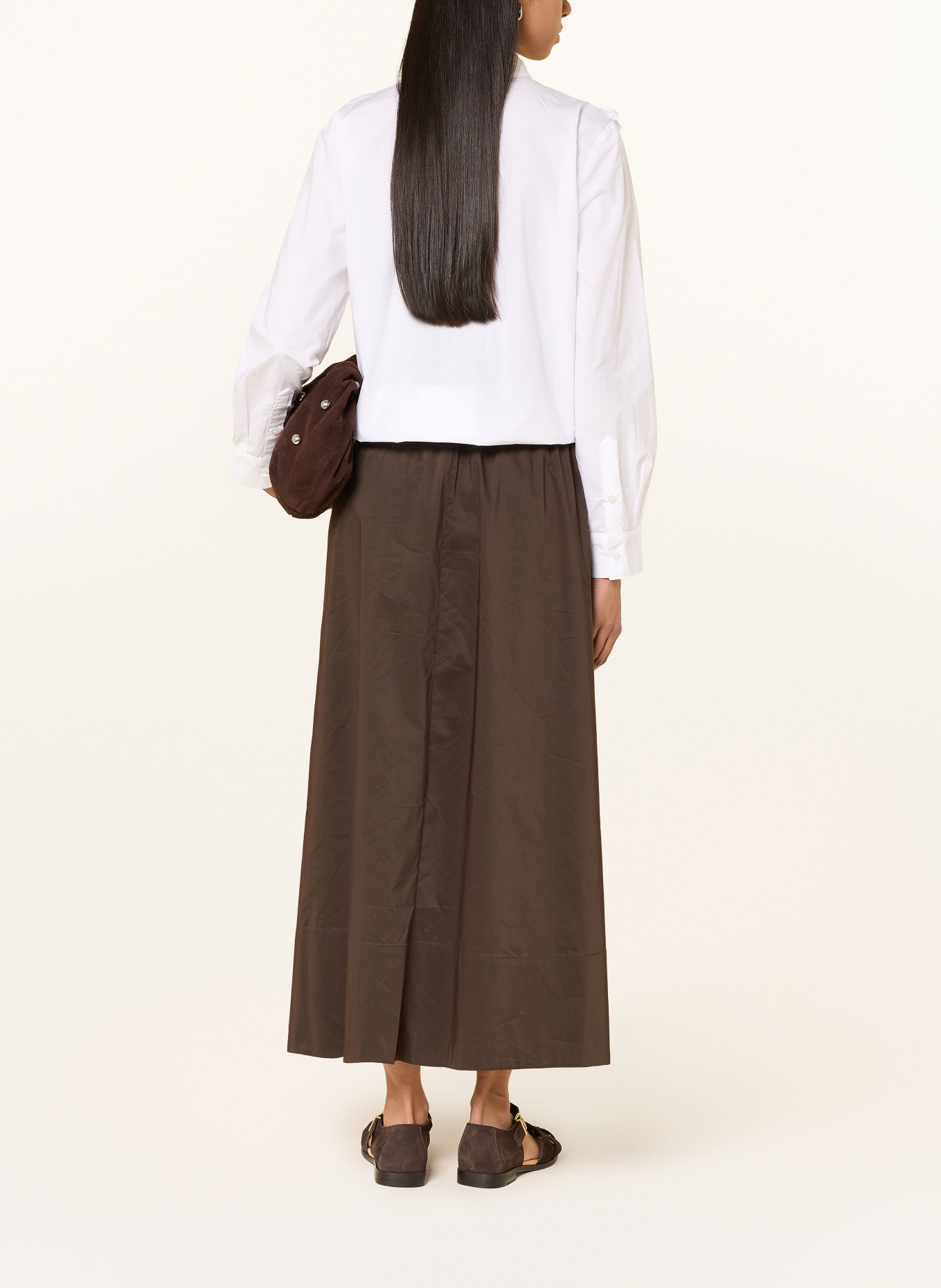 Part Two Košile ANELINEPW s prolamovanou krajkou: BÍLÁ