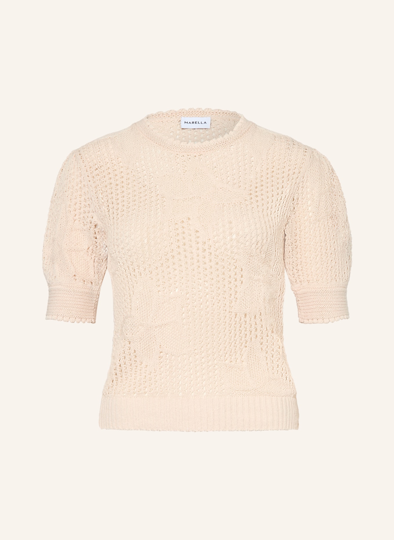 MARELLA Strickshirt MLLFUNGO: CREME