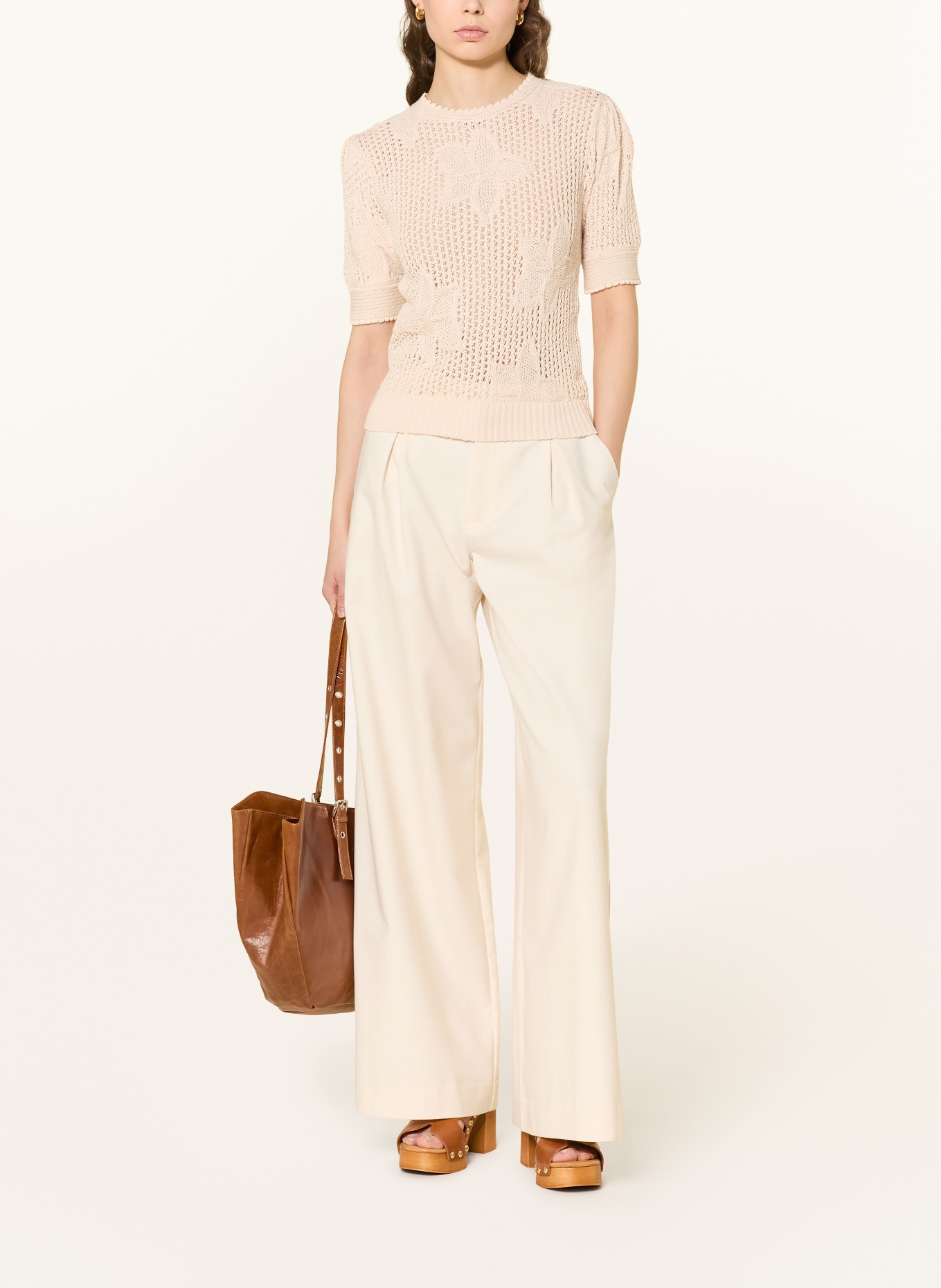 MARELLA Strickshirt MLLFUNGO: CREME