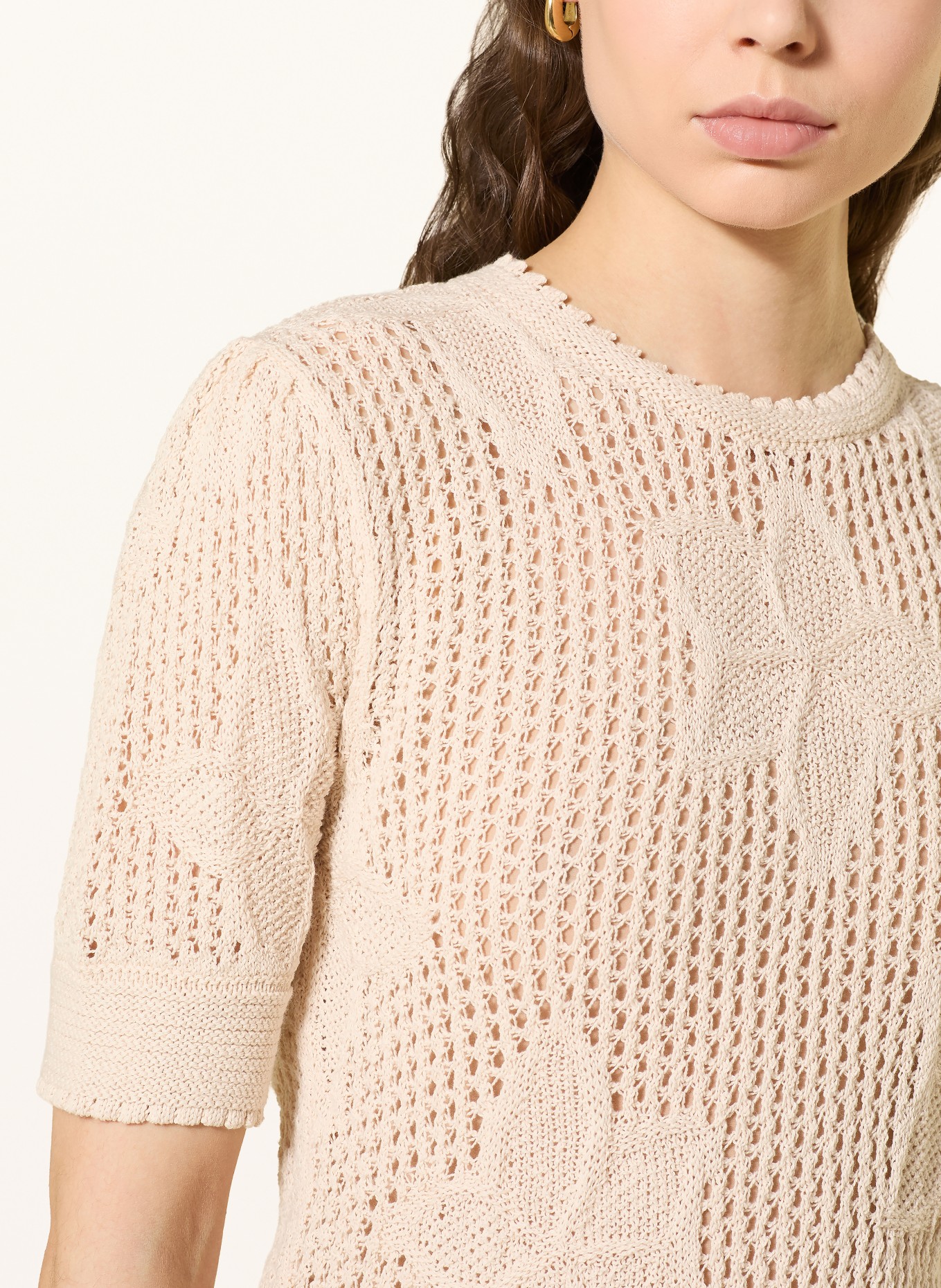MARELLA Strickshirt MLLFUNGO: CREME