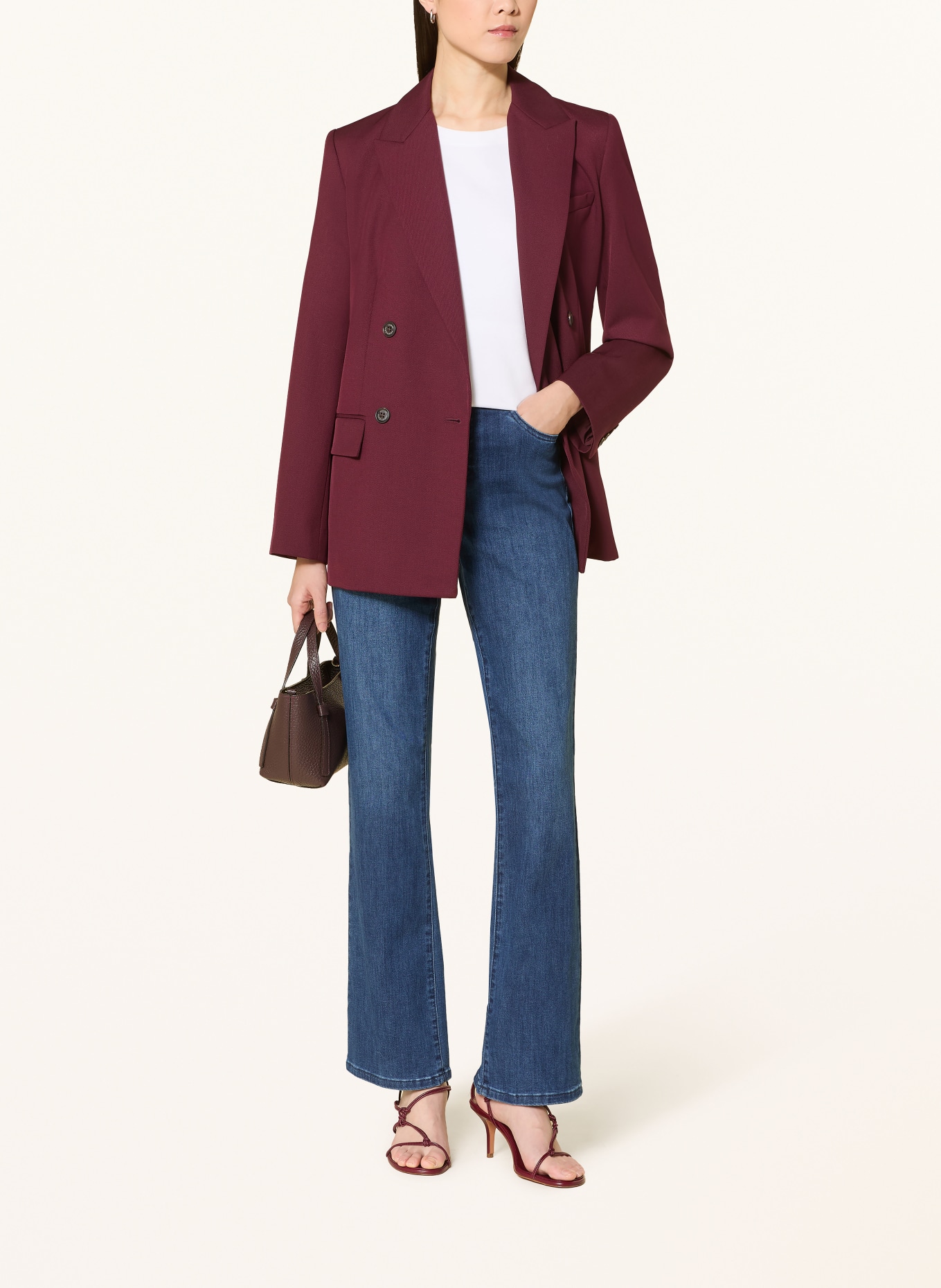 Joseph Ribkoff Straight jeans: 3699 Medium Denim