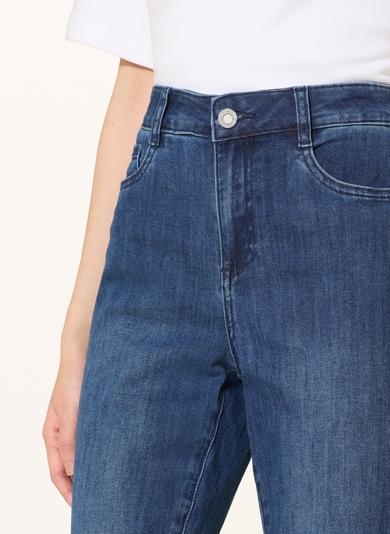 Joseph Ribkoff Straight jeans: 3699 Medium Denim