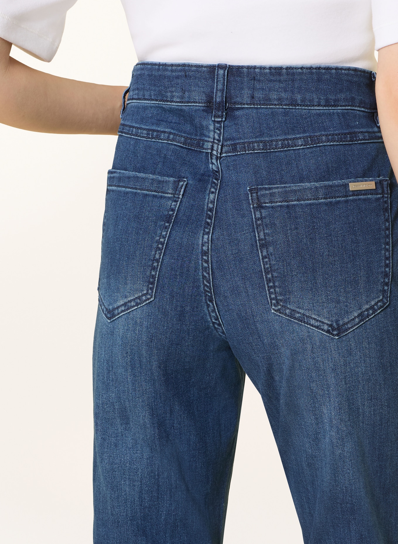 Joseph Ribkoff Straight jeans: 3699 Medium Denim