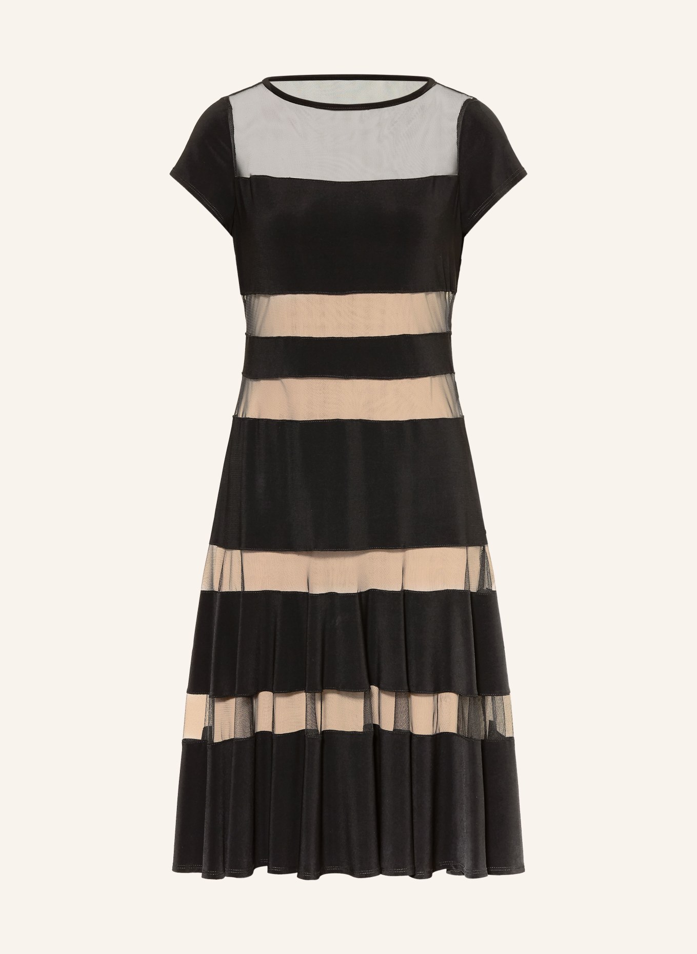 Joseph Ribkoff robe en jersey: NOIR