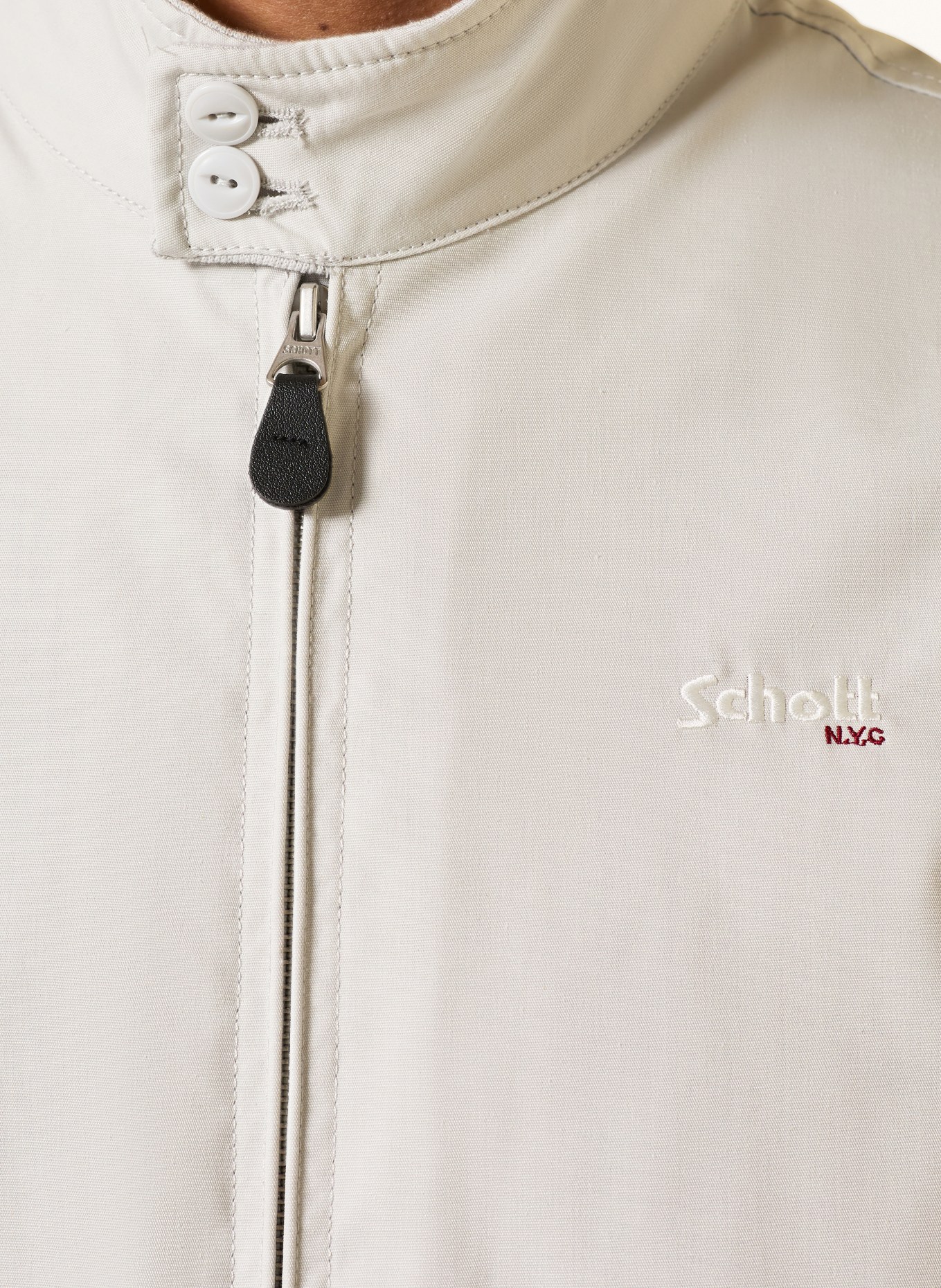 Schott NYC Blouson: HELLGRAU