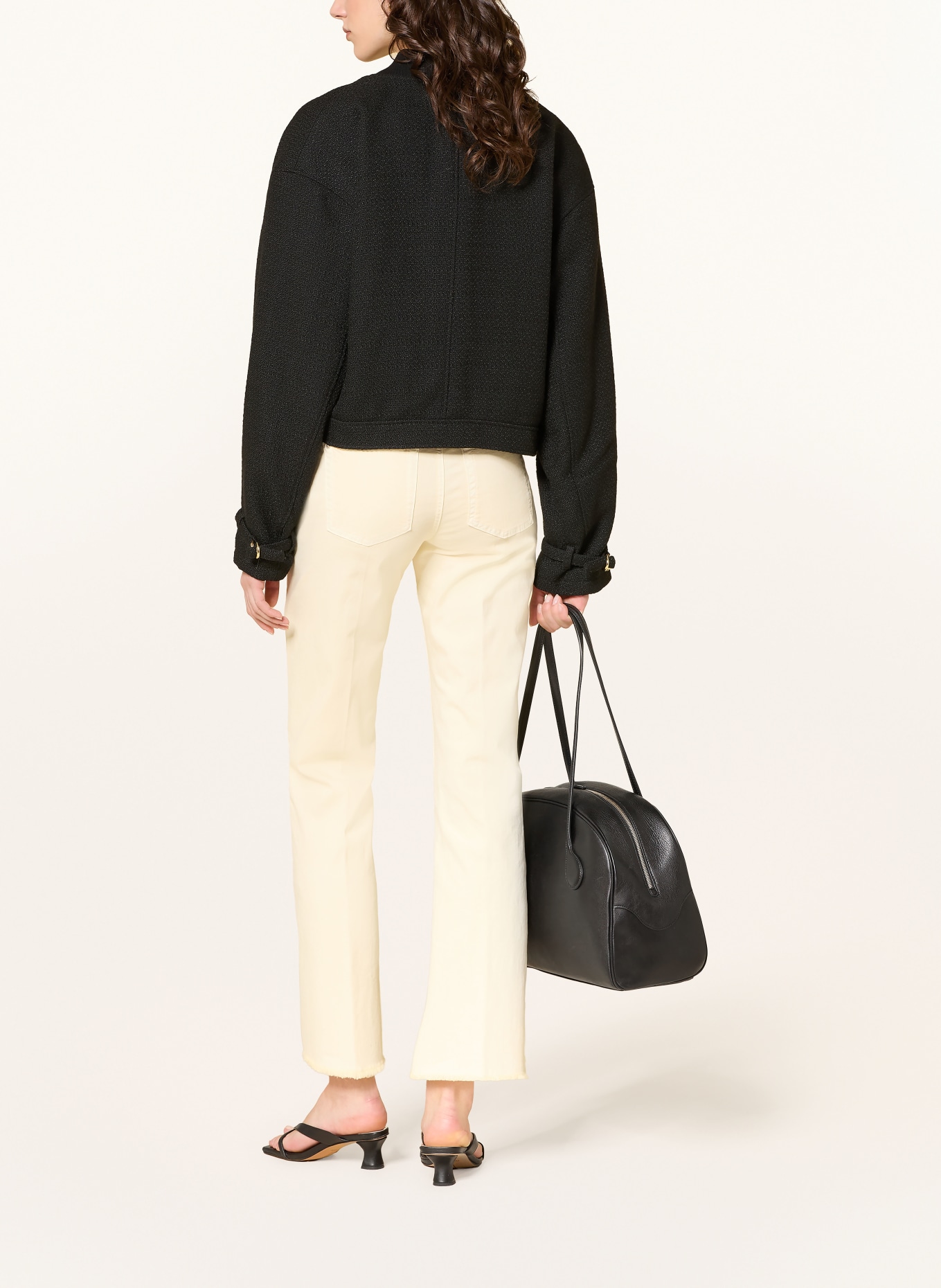 RAFFAELLO ROSSI Jean bootcut VIC: 210 VANILLE