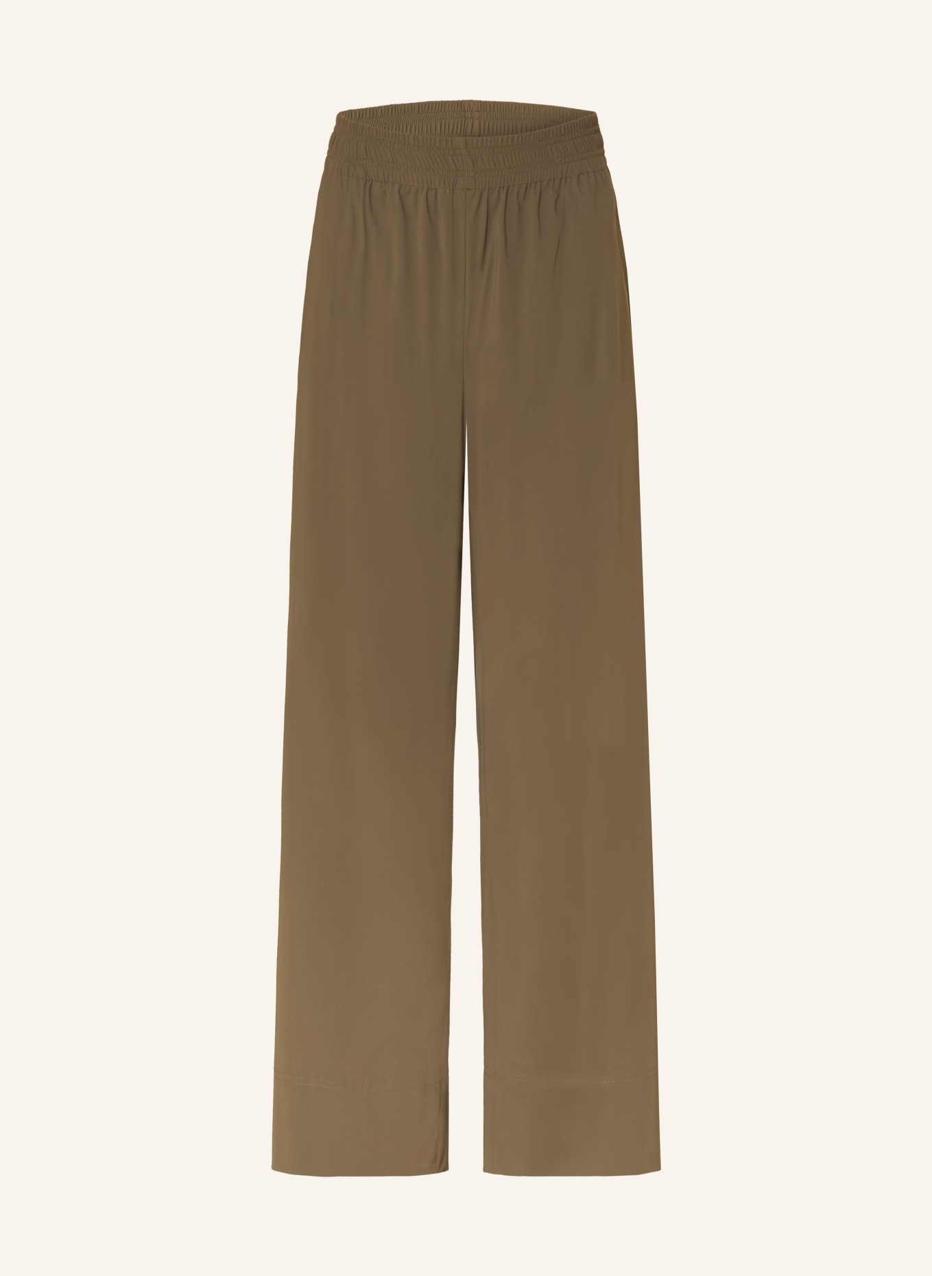 RAFFAELLO ROSSI LIZETT jogging-style pants: KHAKI