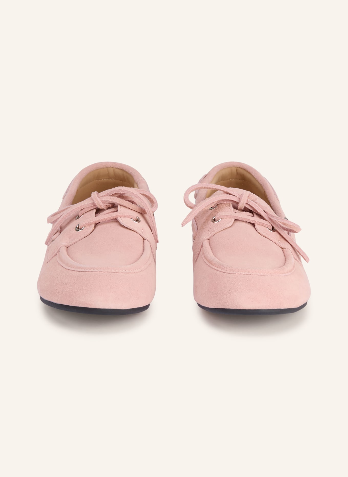 BIANCO Buty żeglarskie BIAMARLENE: BLADORÓŻOWY / SREBRNY