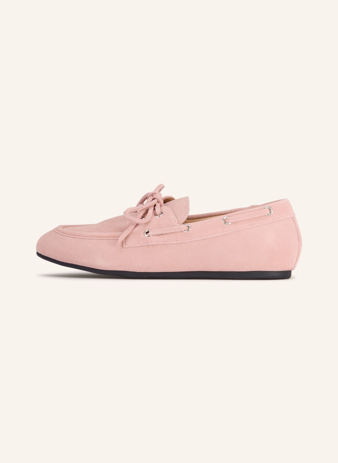 BIANCO Buty żeglarskie BIAMARLENE: BLADORÓŻOWY / SREBRNY