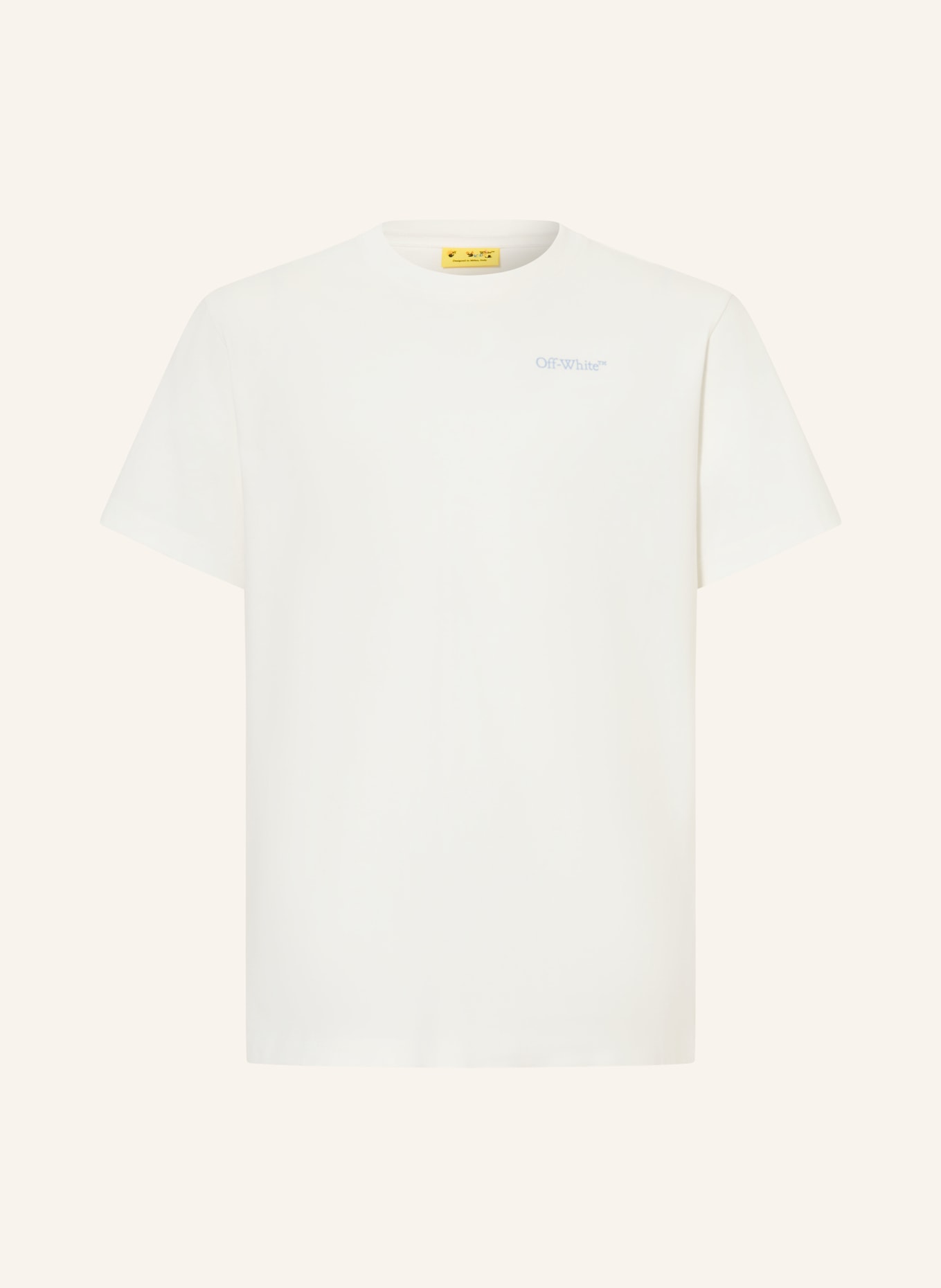Off-White T-Shirt: WEISS