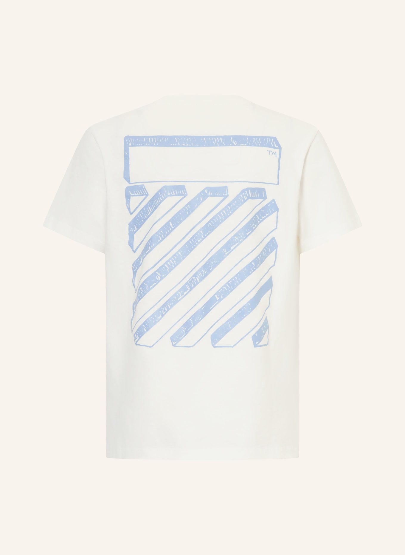 Off-White T-Shirt: WEISS