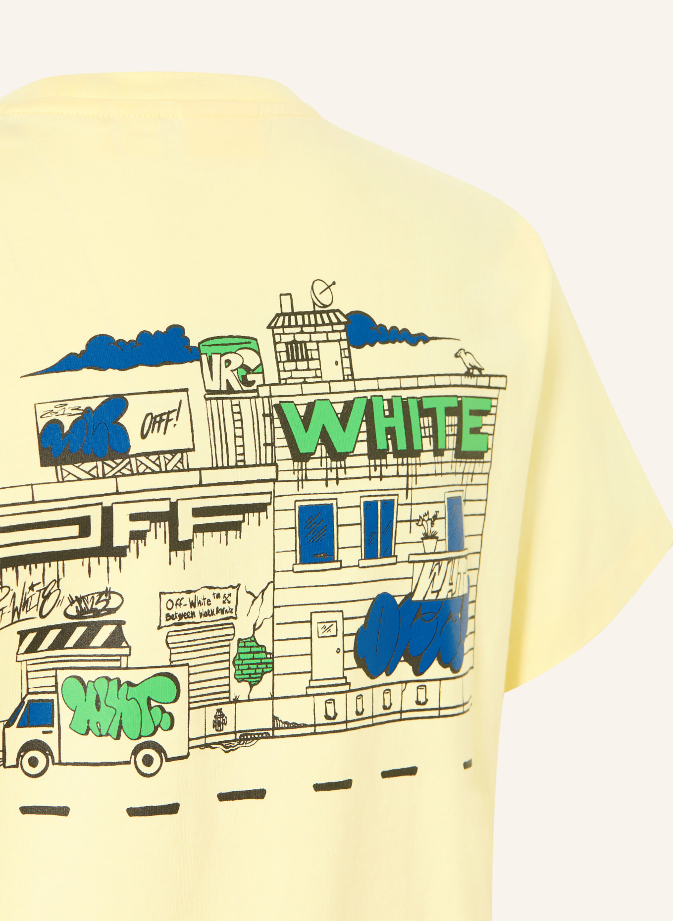 Off-White T-Shirt: HELLGELB