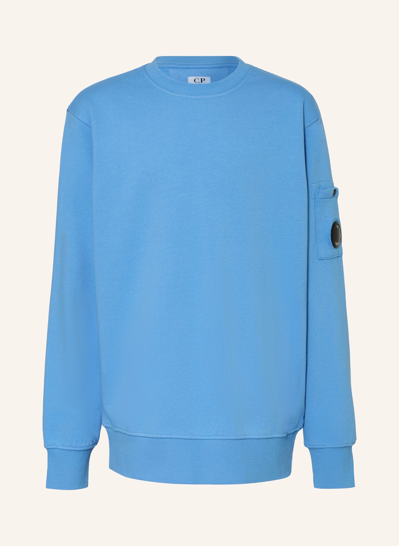 C.P. COMPANY sweatshirt: LICHTBLAUW