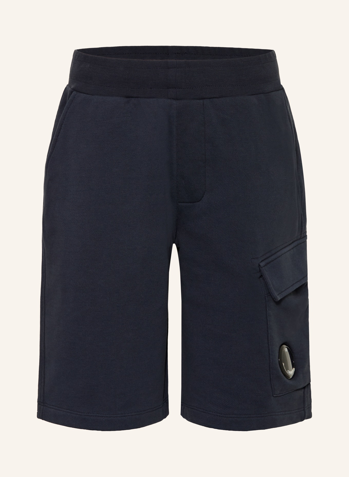 C.P. COMPANY Sweatshorts: DUNKELBLAU