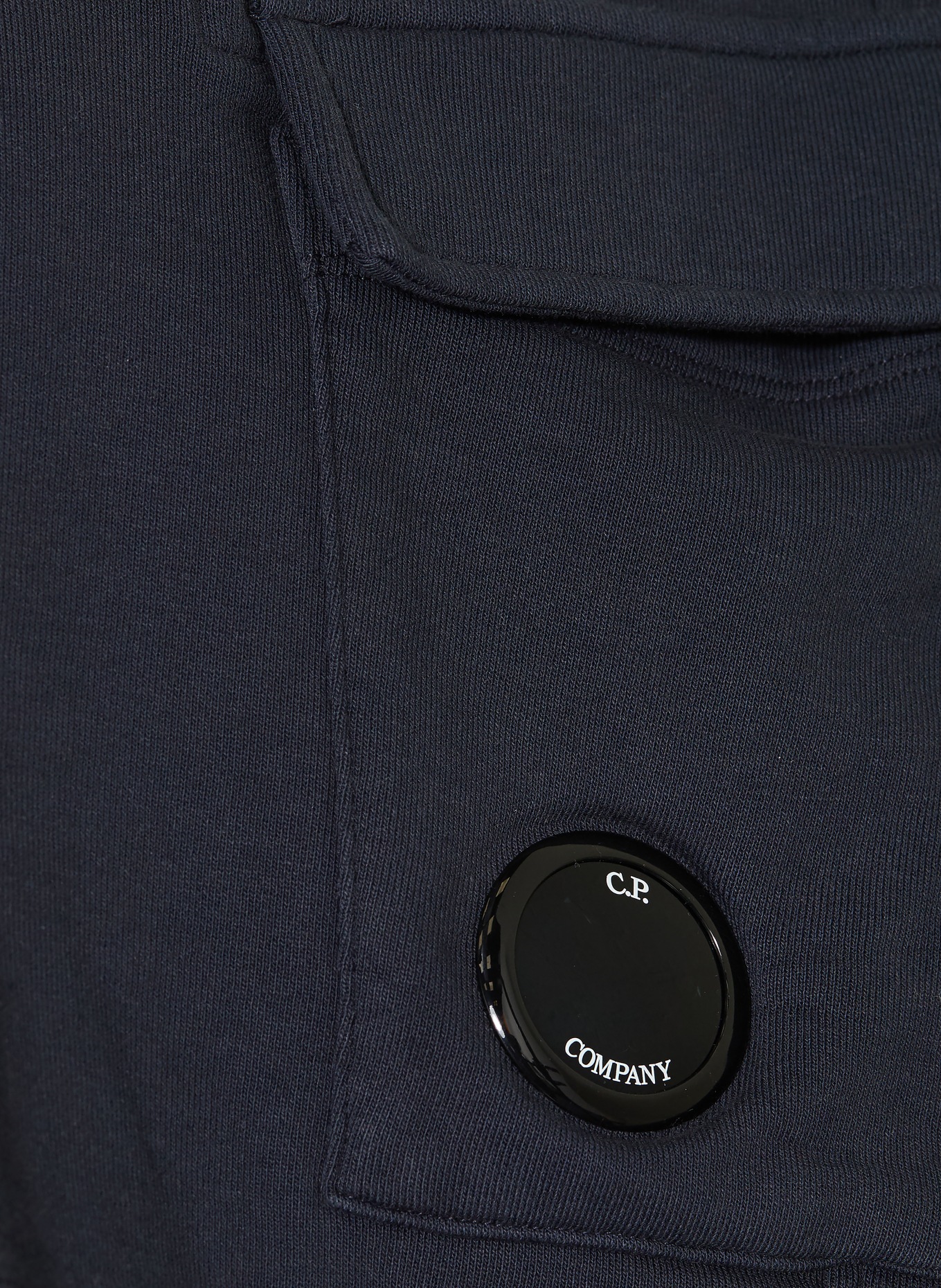 C.P. COMPANY Sweatshorts: DUNKELBLAU