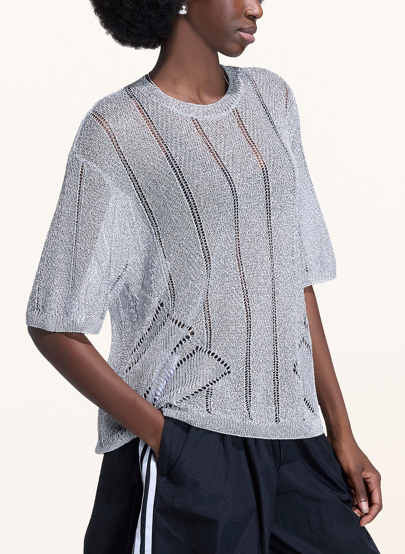 adidas Originals Trui ADILENIUM SEASON 5 met 3/4-mouwen: ZILVER