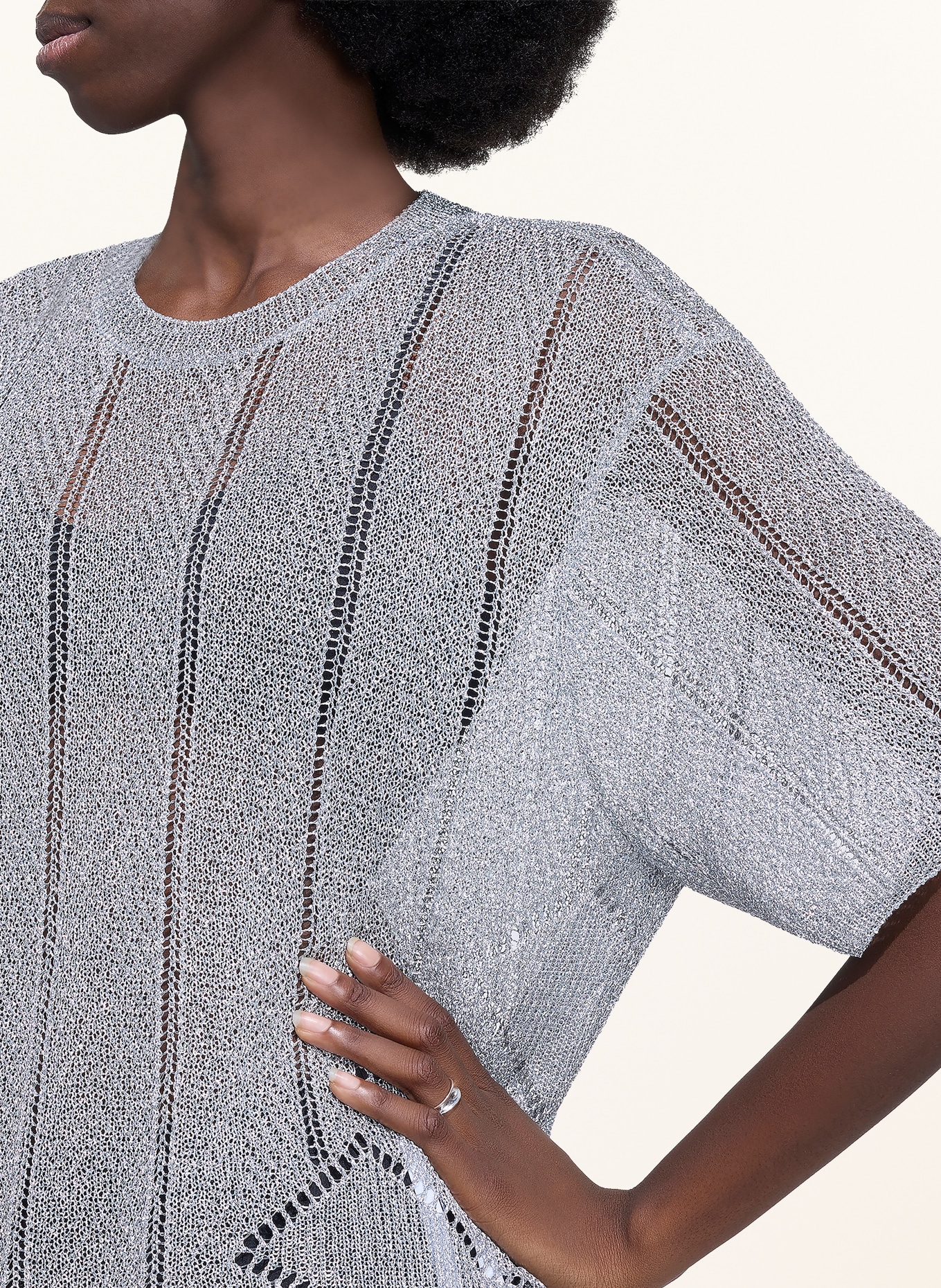 adidas Originals Trui ADILENIUM SEASON 5 met 3/4-mouwen: ZILVER