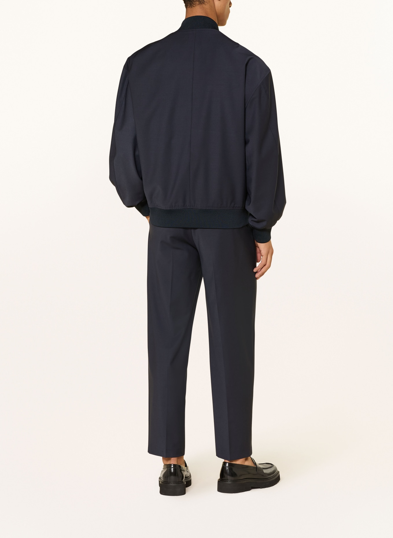 studio seidensticker Pantalon chino coupe classique: NOIR