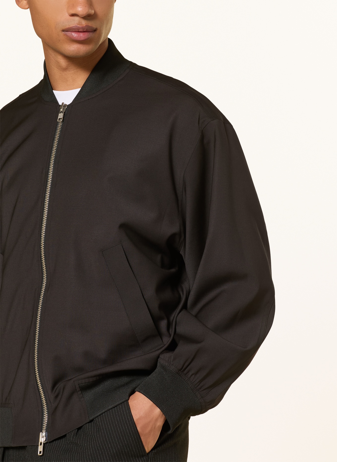 studio seidensticker Oversized-Blouson STUDIO: SCHWARZ