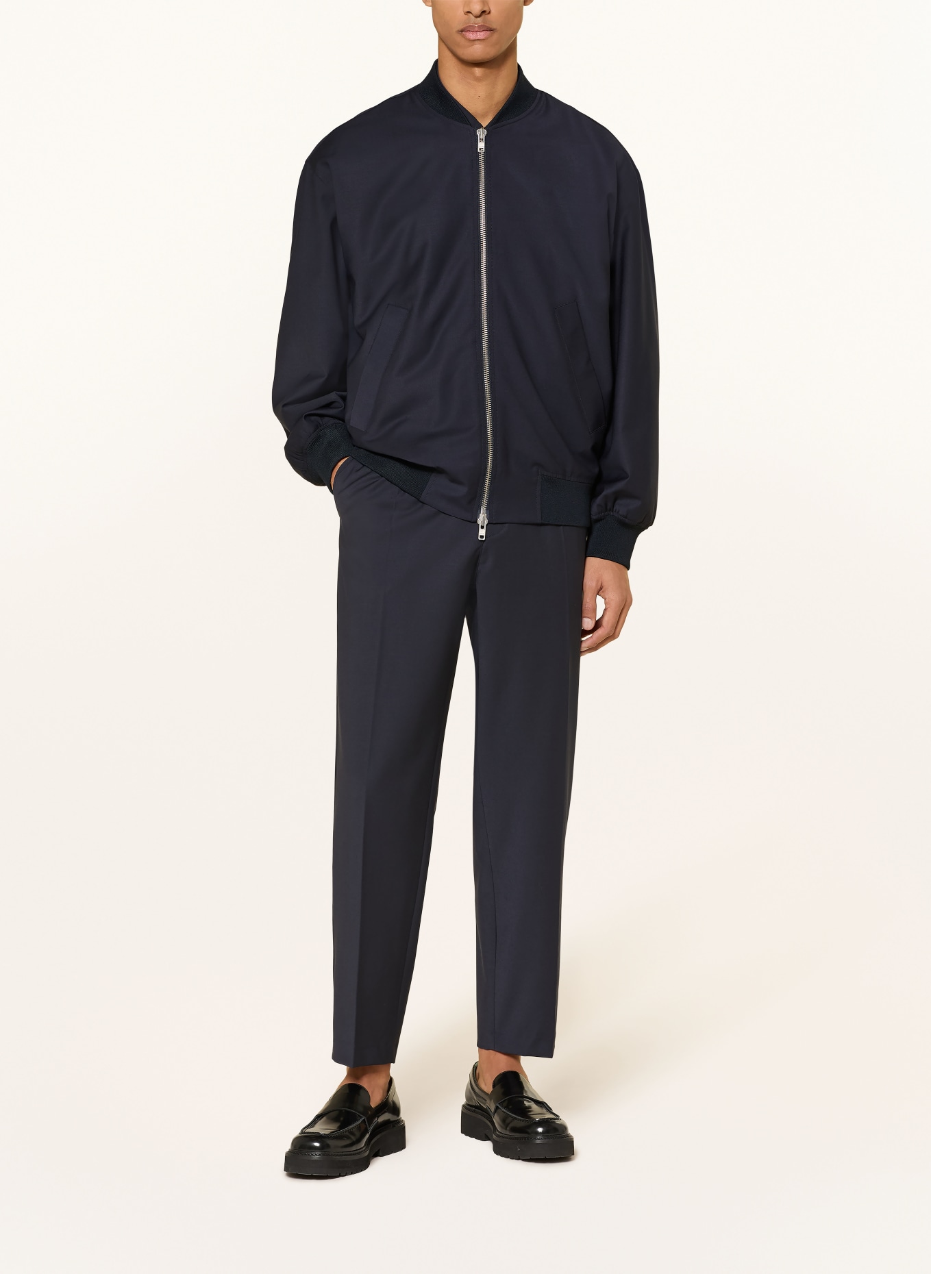 studio seidensticker Blouson oversize STUDIO: BLEU FONCÉ