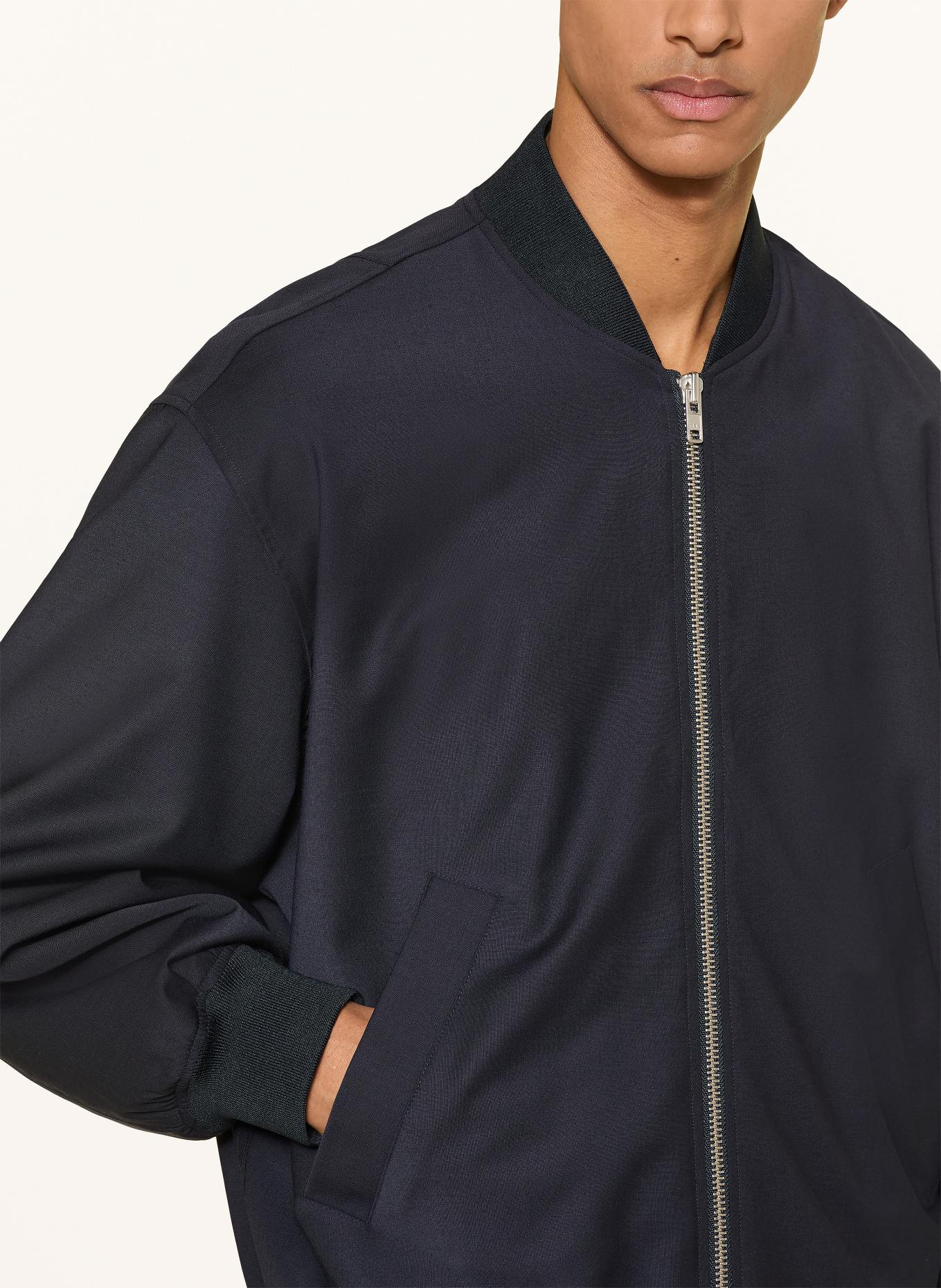 studio seidensticker Blouson oversize STUDIO: BLEU FONCÉ