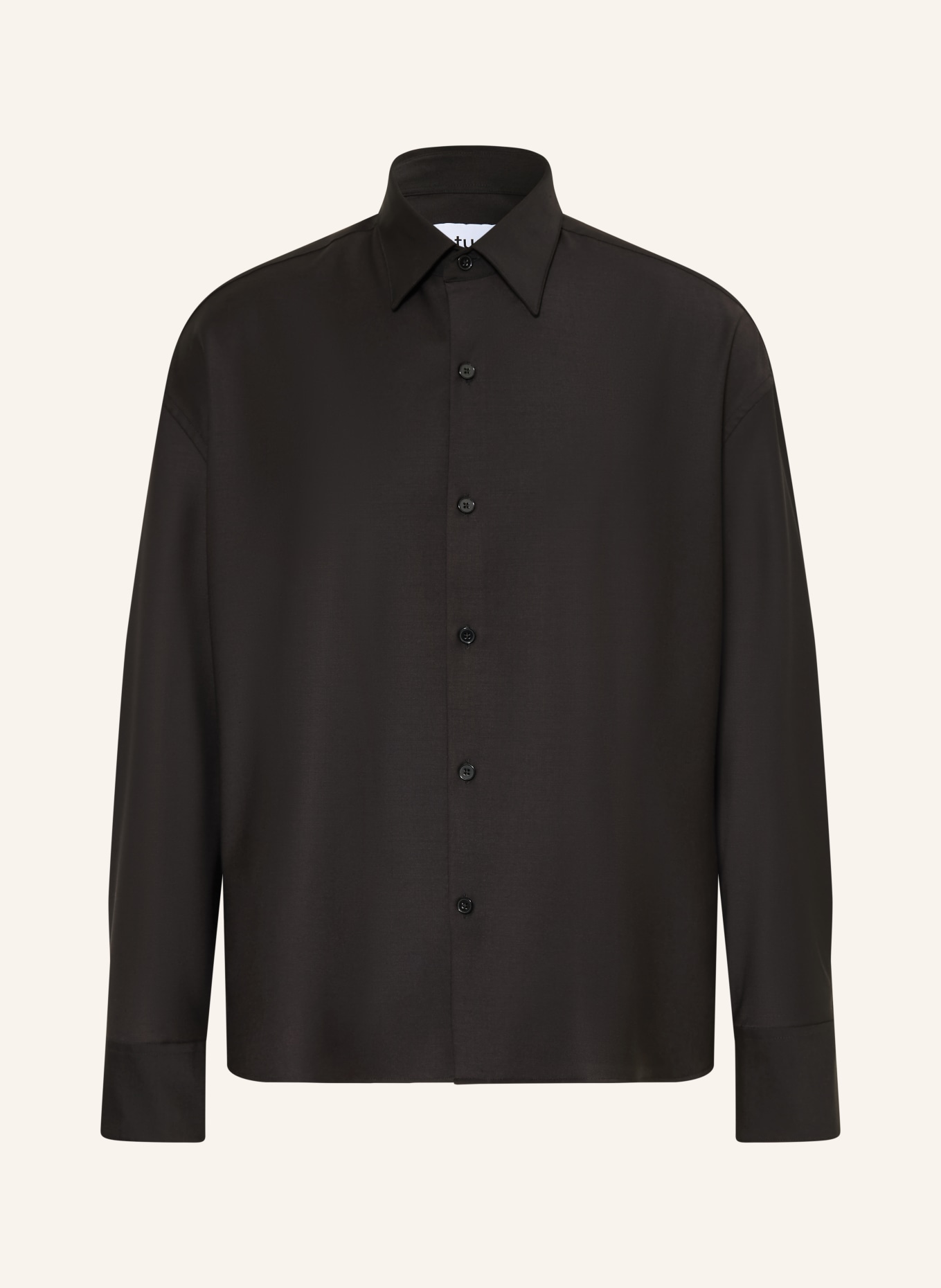 studio seidensticker STUDIO Comfort Fit shirt: BLACK