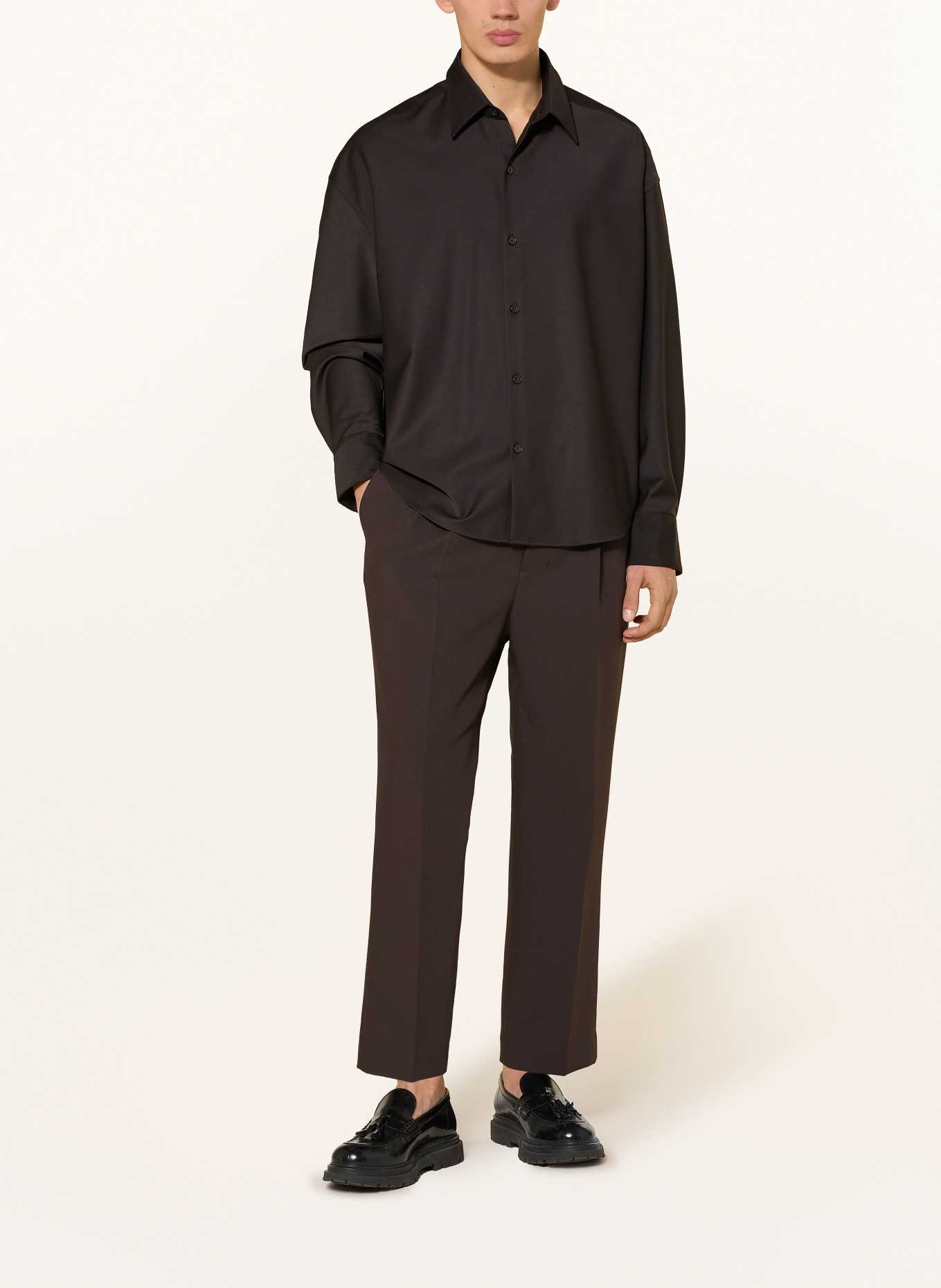 studio seidensticker STUDIO Comfort Fit shirt: BLACK