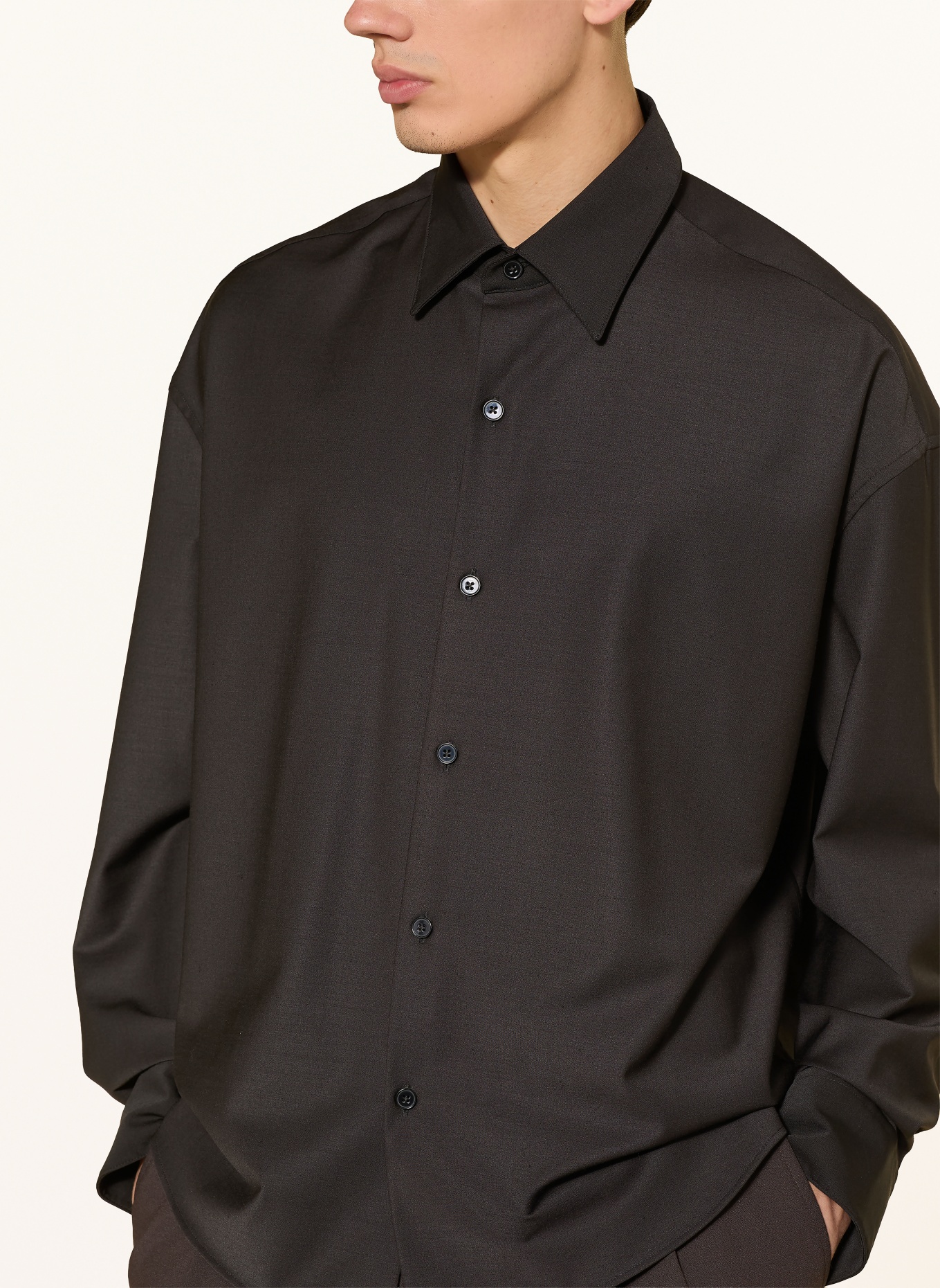 studio seidensticker STUDIO Comfort Fit shirt: BLACK