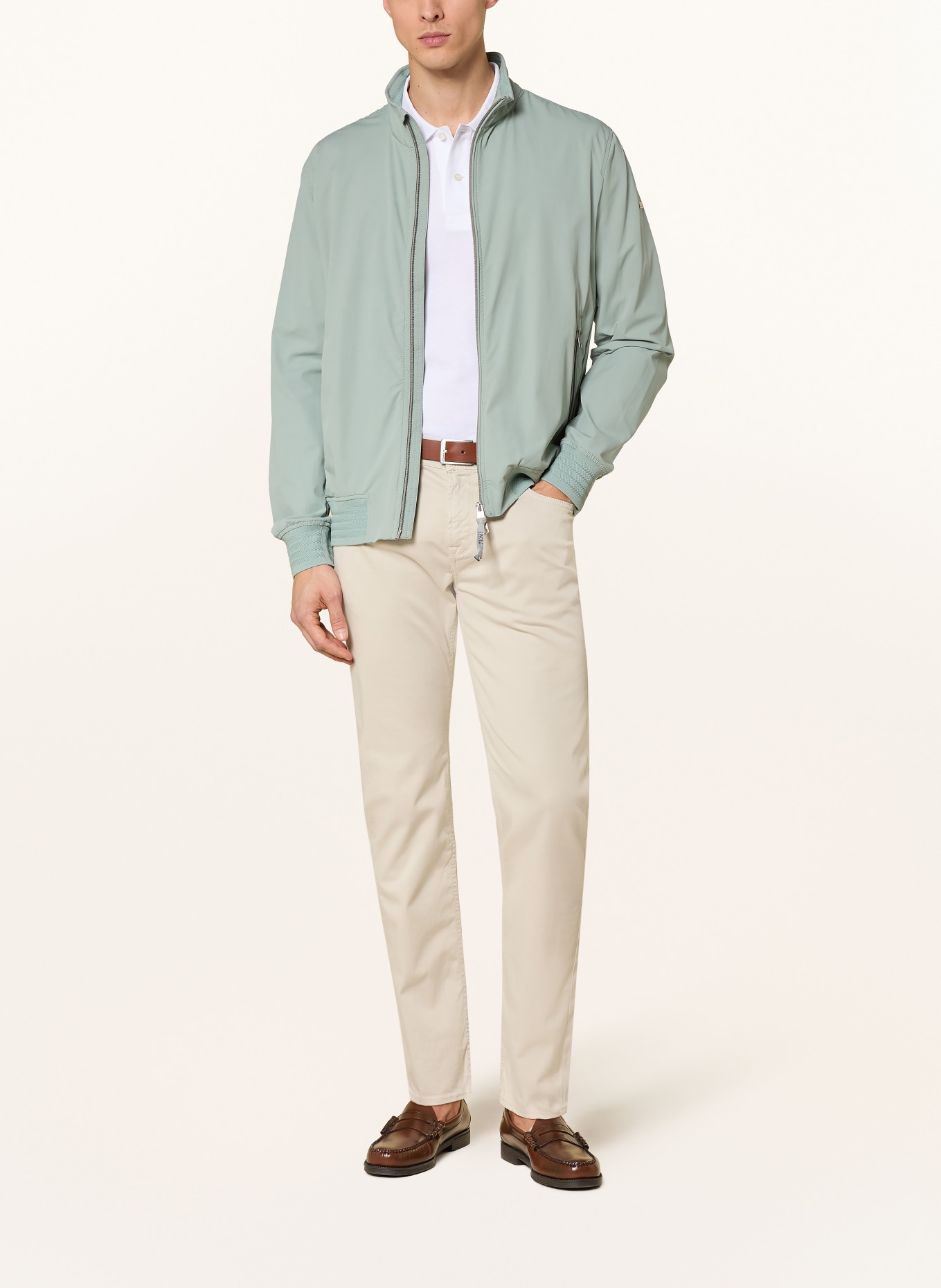 CINQUE CISCRIP blouson jacket: LIGHT GREEN