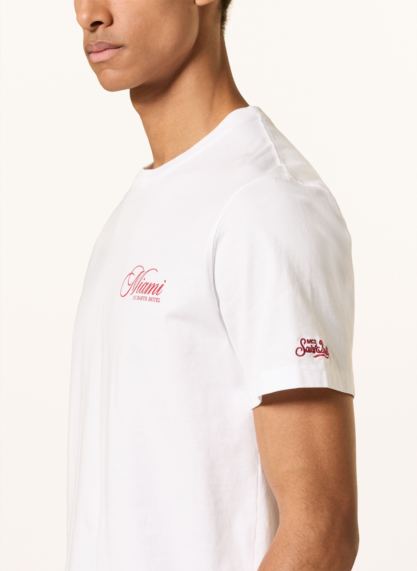 MC2 SAINT BARTH PORTLAND T-shirt: WHITE