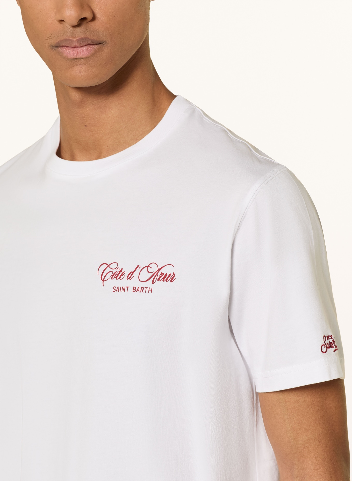 MC2 SAINT BARTH T-shirt PORTLAND: WIT