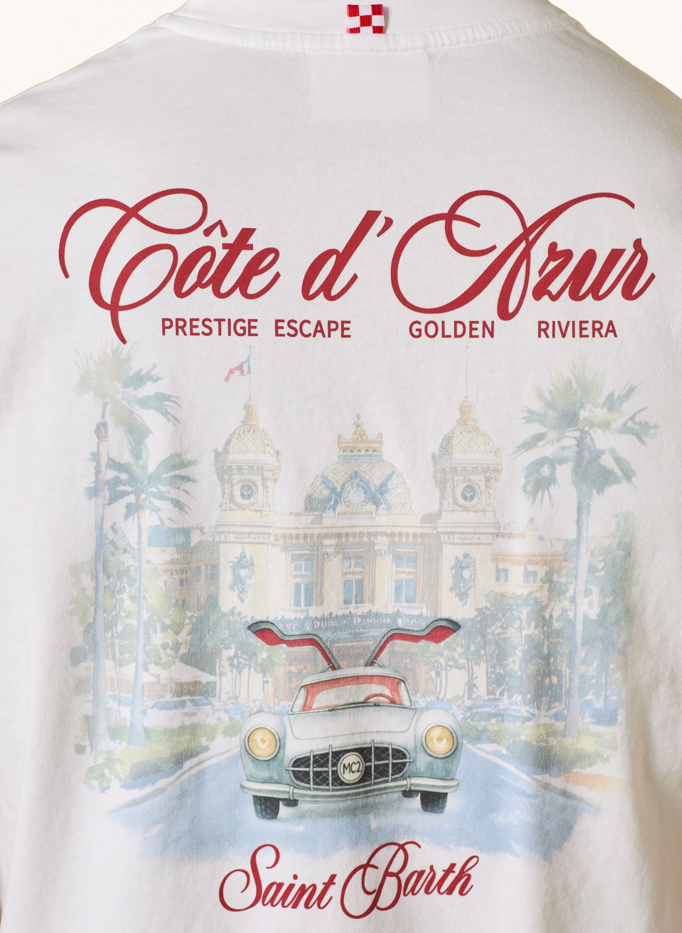 MC2 SAINT BARTH T-shirt PORTLAND: WIT