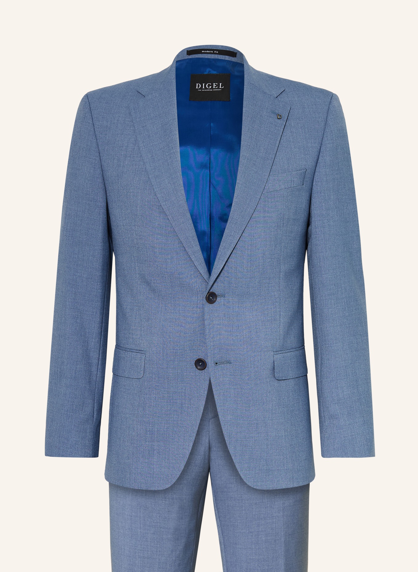 DIGEL Anzug DAREN Modern Fit: BLAU