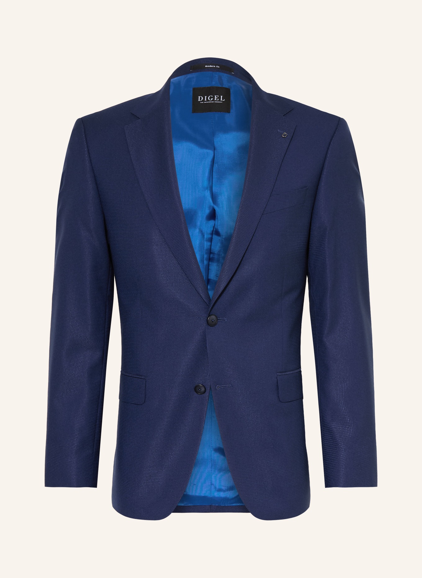 DIGEL DAREN-G Slim Fit Suit: DARK BLUE