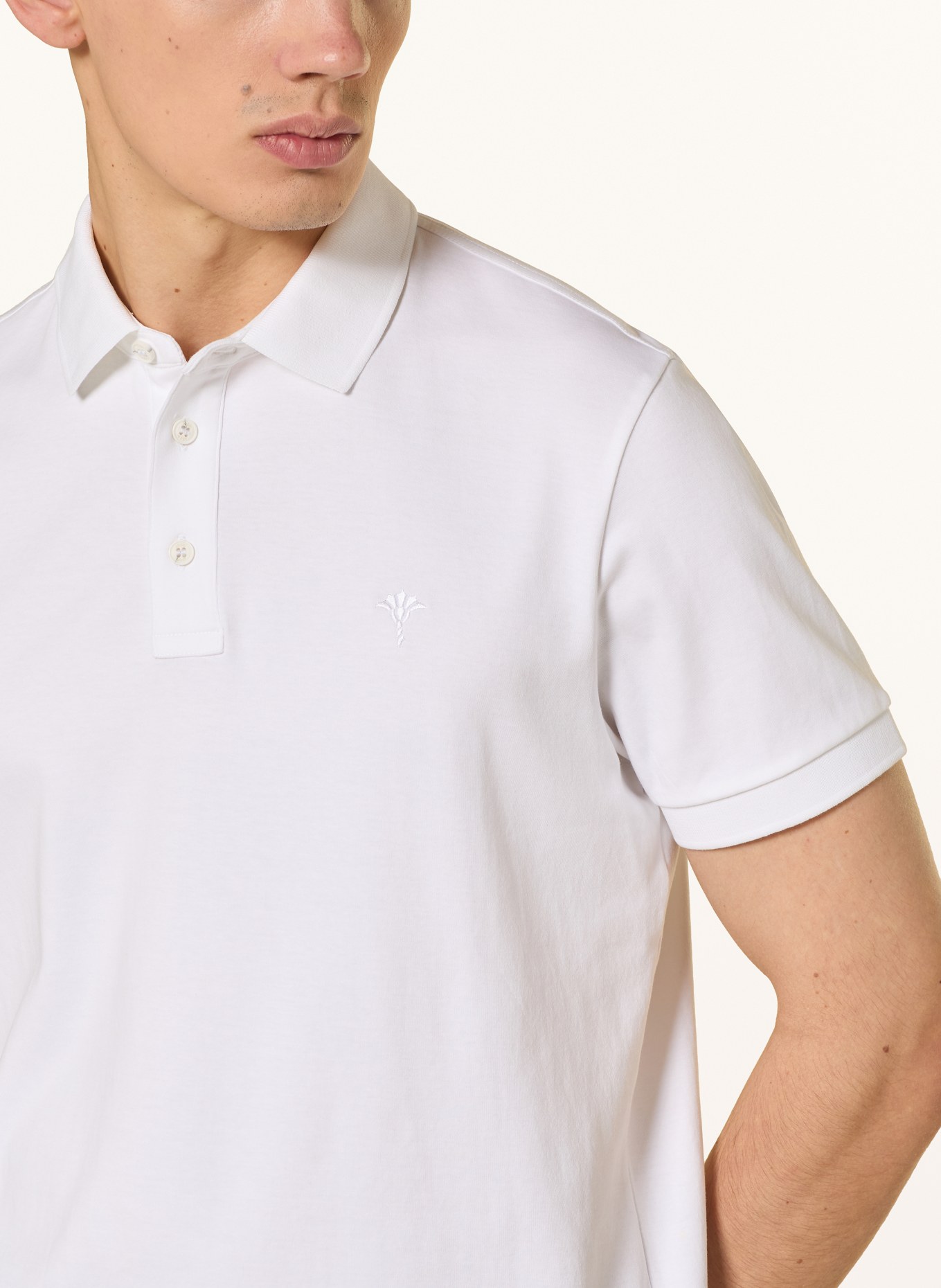 JOOP! Jersey poloshirt PRIMO: WIT